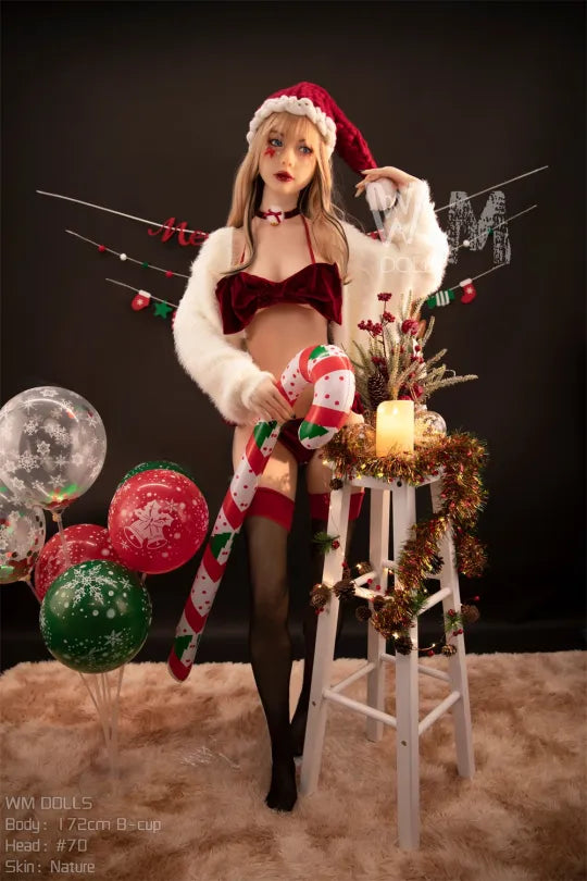 WM Doll | 5ft 8/ 172cm B Cup Christmas Style Sex Doll (In Stock US) - Sachi(70#)