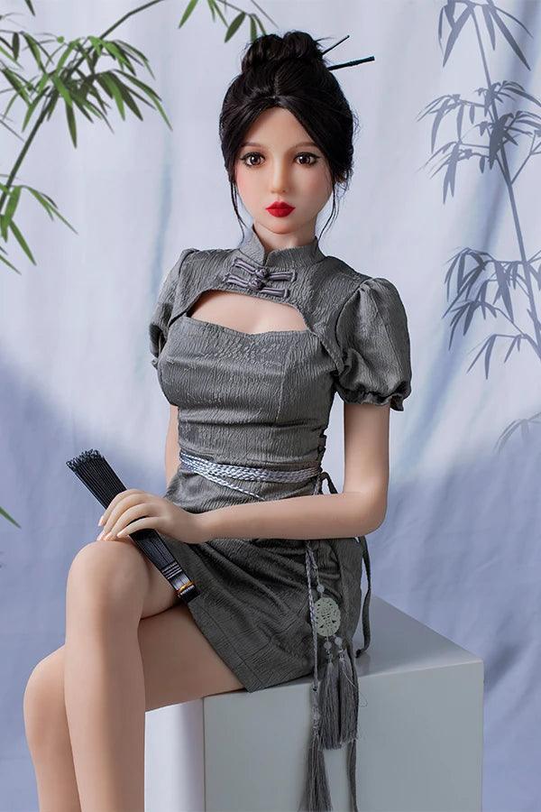 158cm/5.2ft B Cup Small Breasts Life size Chinese Small Boobs Sex Doll - winni - Paradisexdoll