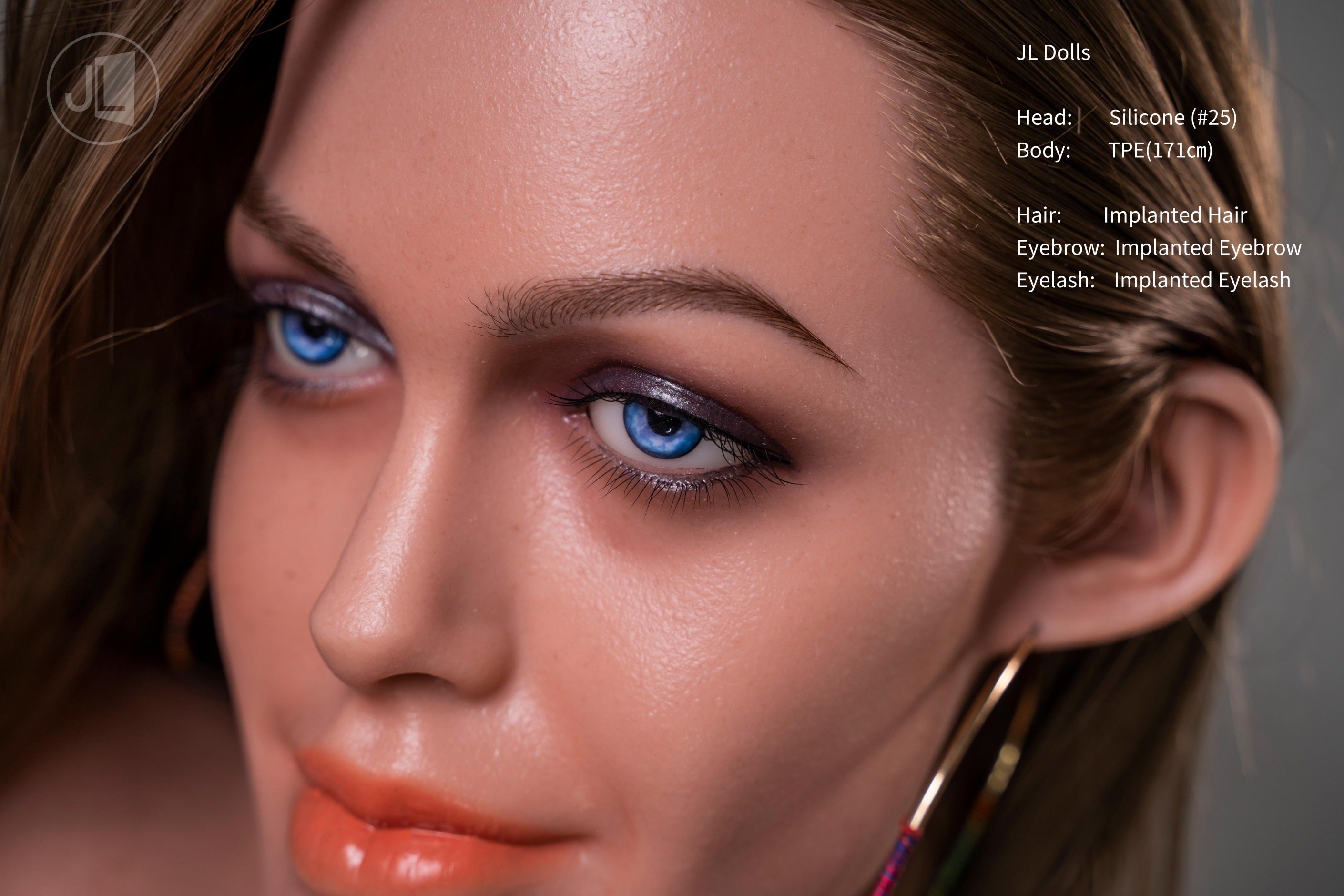 Jarliet | US IN Stock 5ft7/171cm Silicone Head Sex Doll - Love