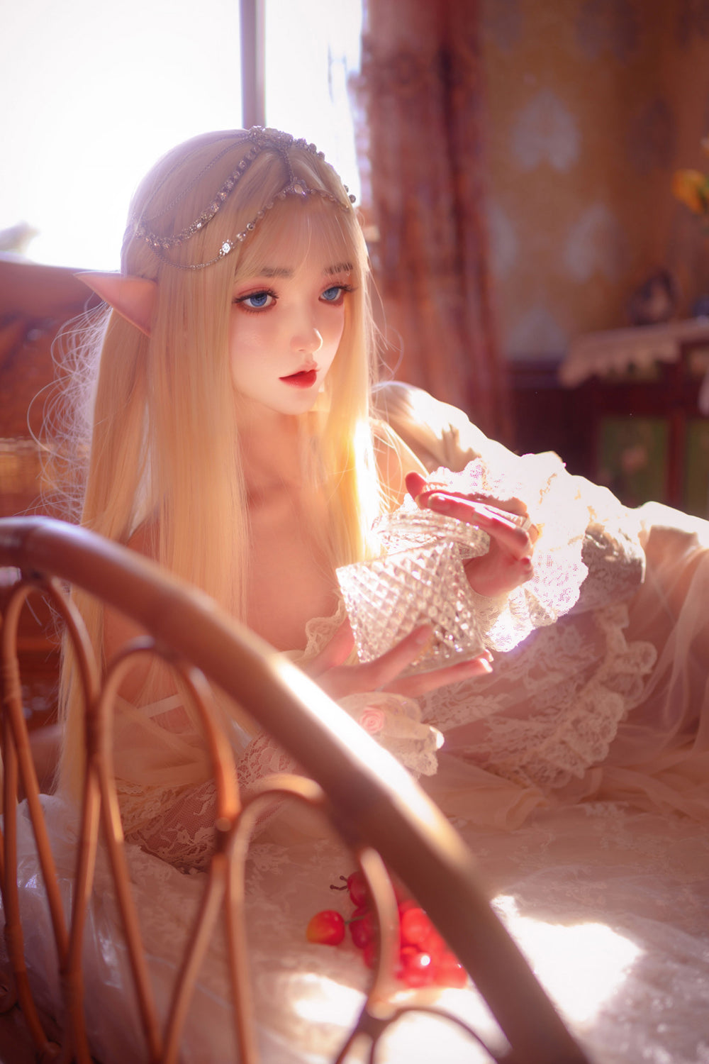 SY Doll- 150cm Full Silicone Small Breast Elf Sex Doll- Zoe