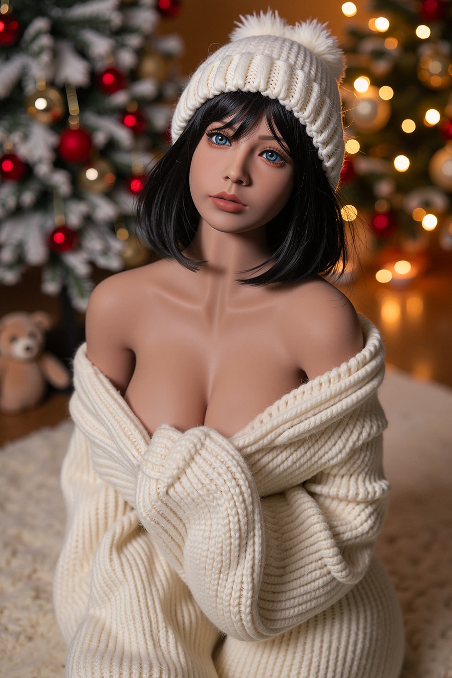 AIBEI Doll | 153cm (5ft 0in) Sexy BBW Realistic Sex Doll for Men Curvy Full TPE Body – Zima