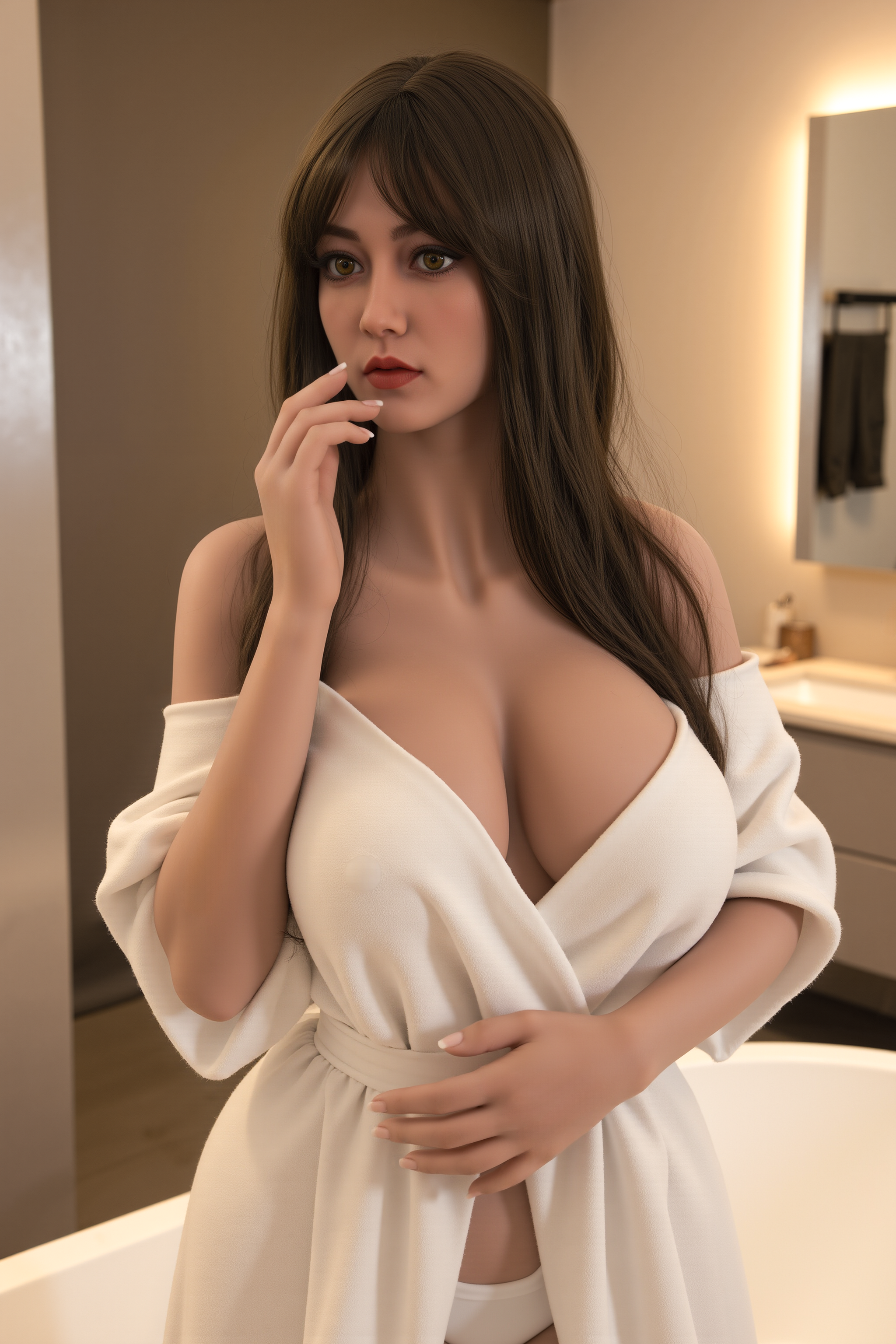 AIBEI Doll-153cm/5ft0 Big Breast TPE Sex Doll - Alex