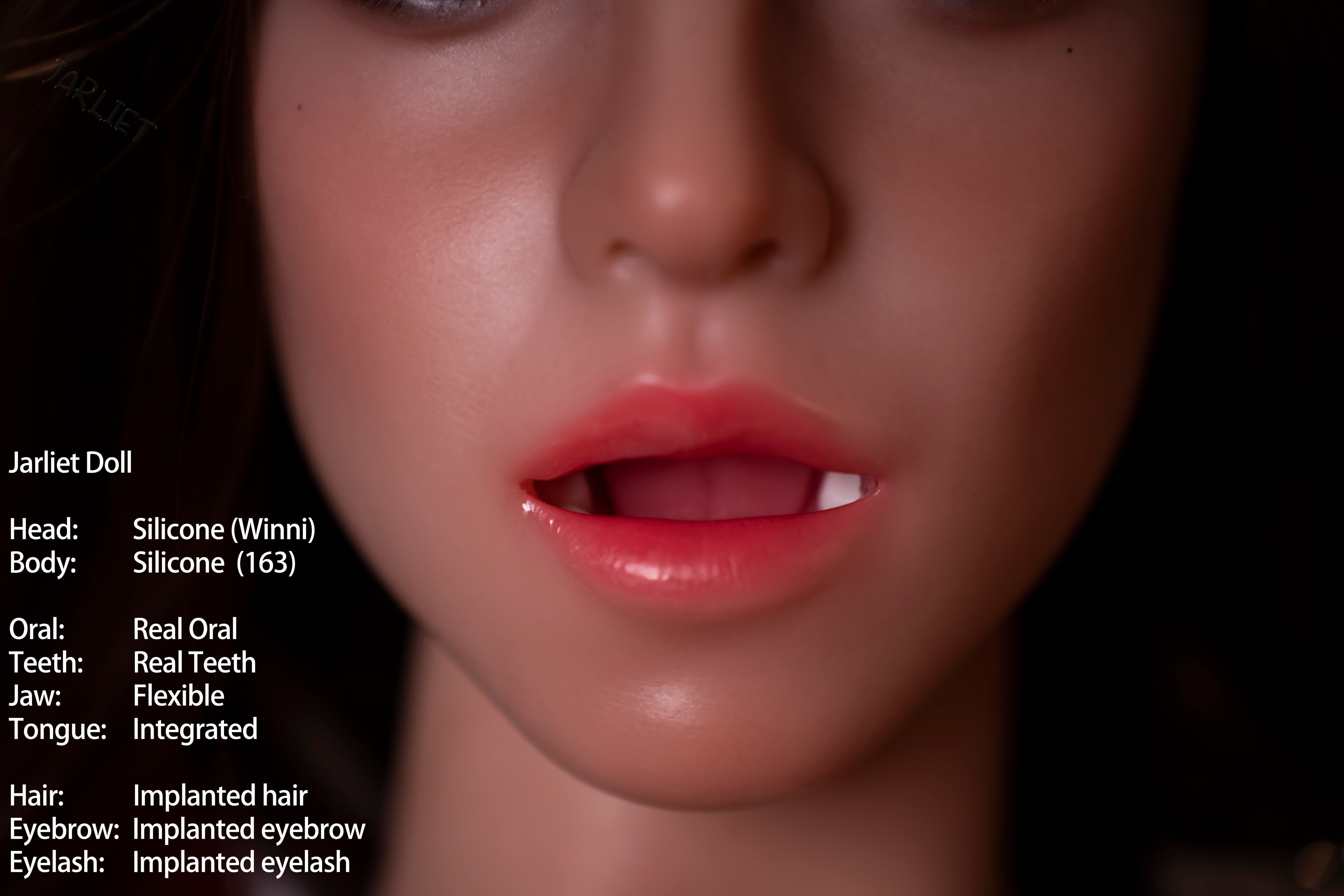 Jarliet | 163cm D Cup Full Silicone Realistic Sex Doll with ROS Head – Winni