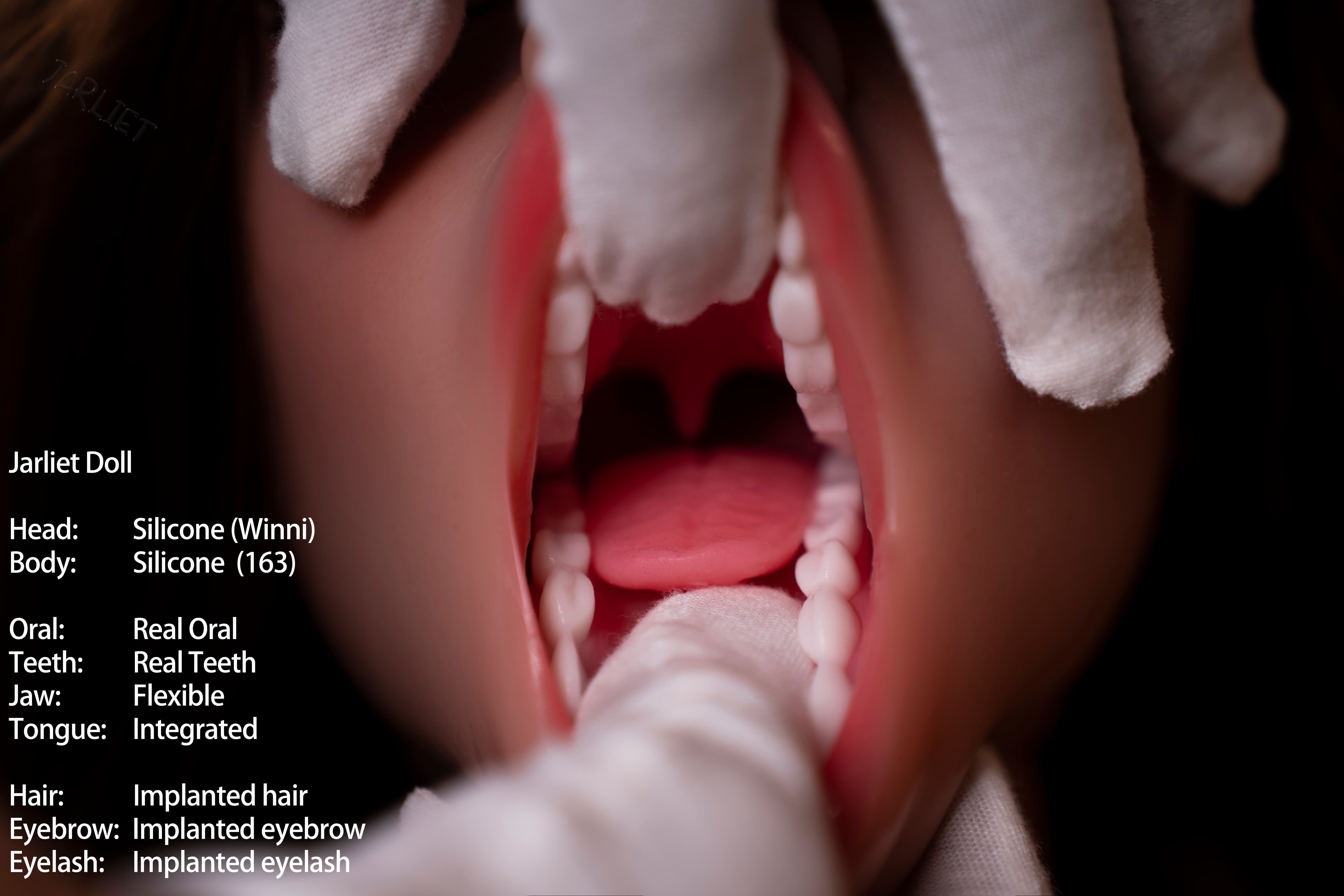 Jarliet | 163cm D Cup Full Silicone Realistic Sex Doll with ROS Head – Winni