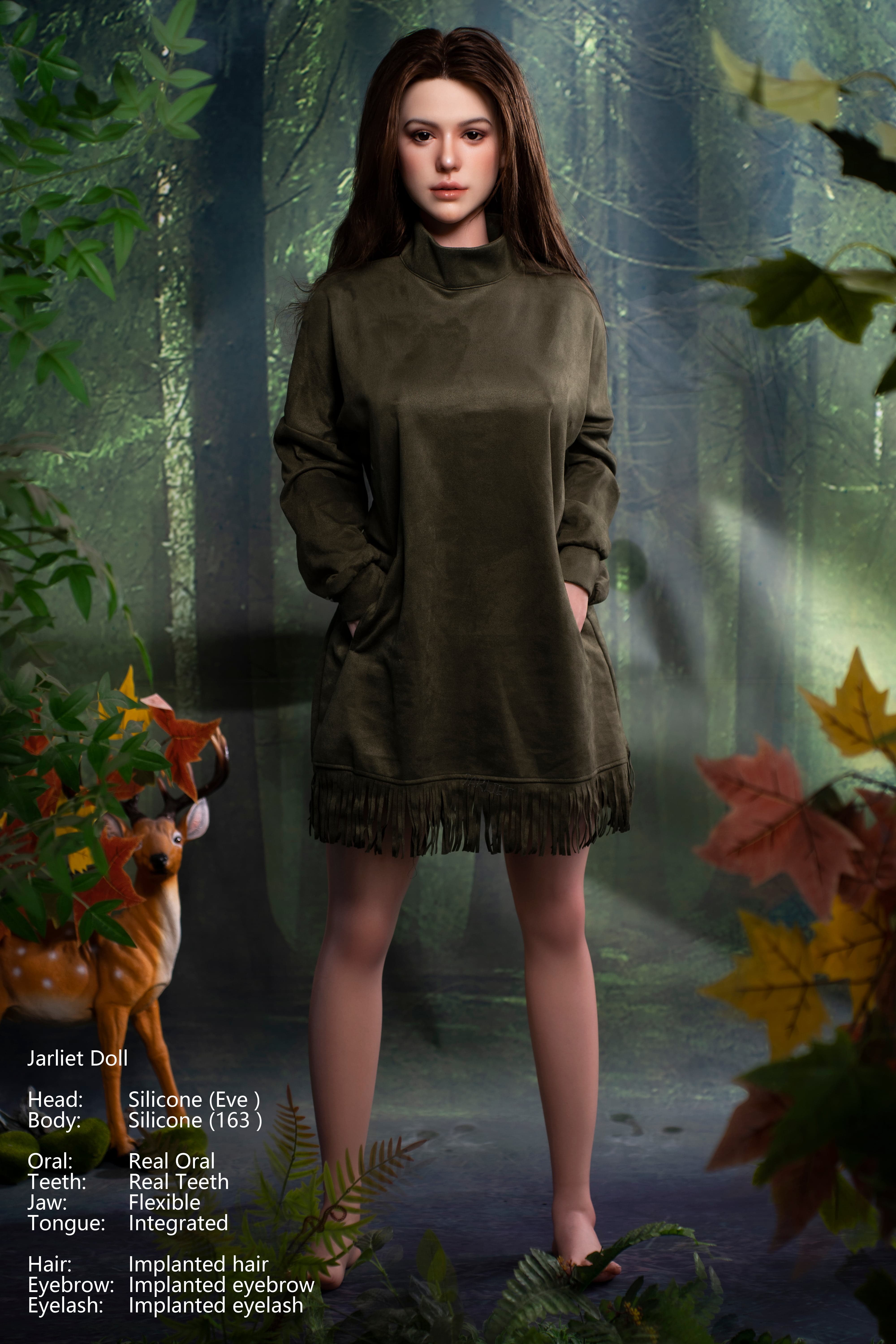 Jarliet | 163cm (5ft 4in) Sexy Realistic Silicone Doll for Men Curvy Body Love Doll – Seleneva