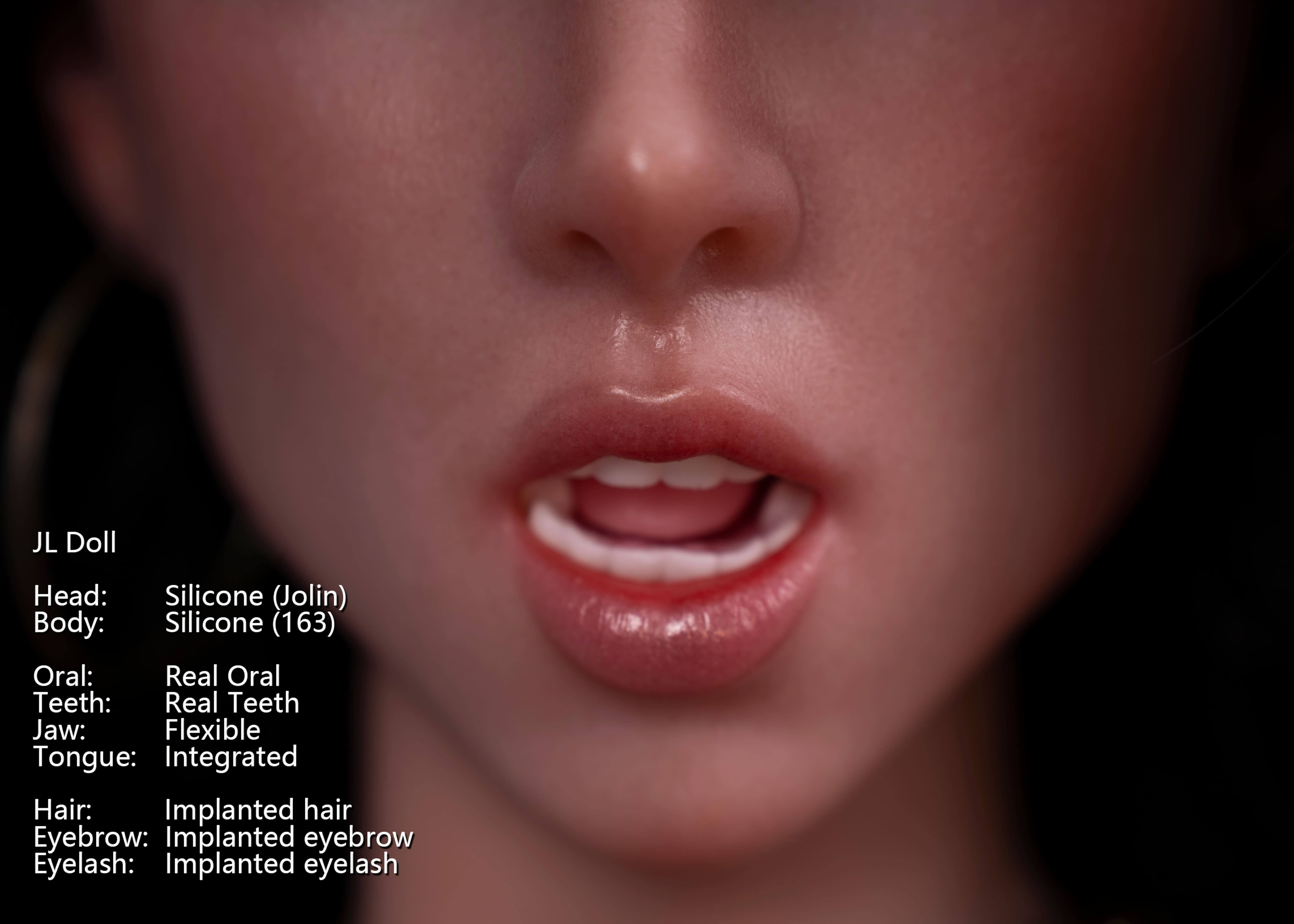 Jarliet | 163cm / 5ft4 D-Cup Full Silicone Sex Doll with ROS Head – Jolin