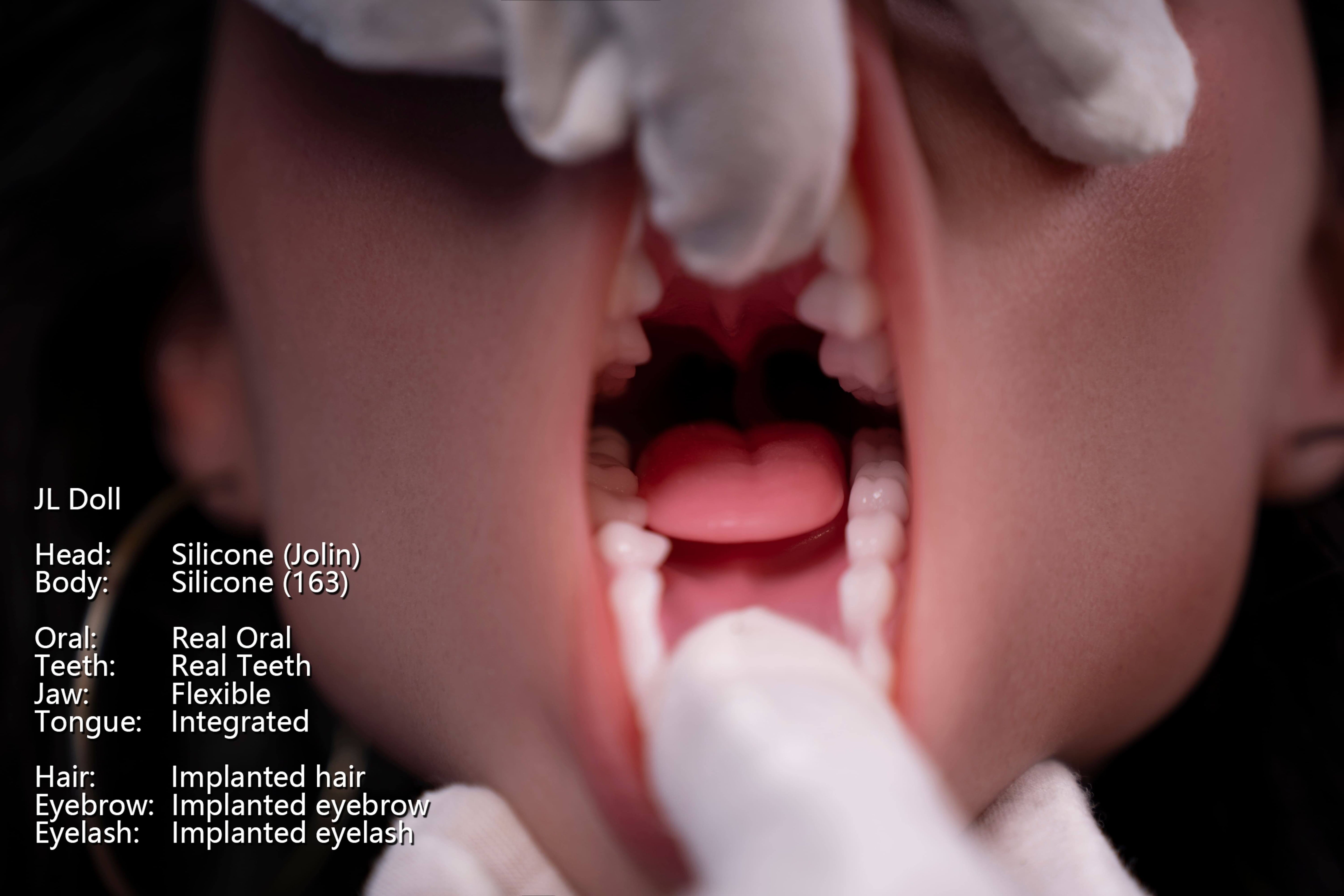 Jarliet | 163cm / 5ft4 D-Cup Full Silicone Sex Doll with ROS Head – Jolin