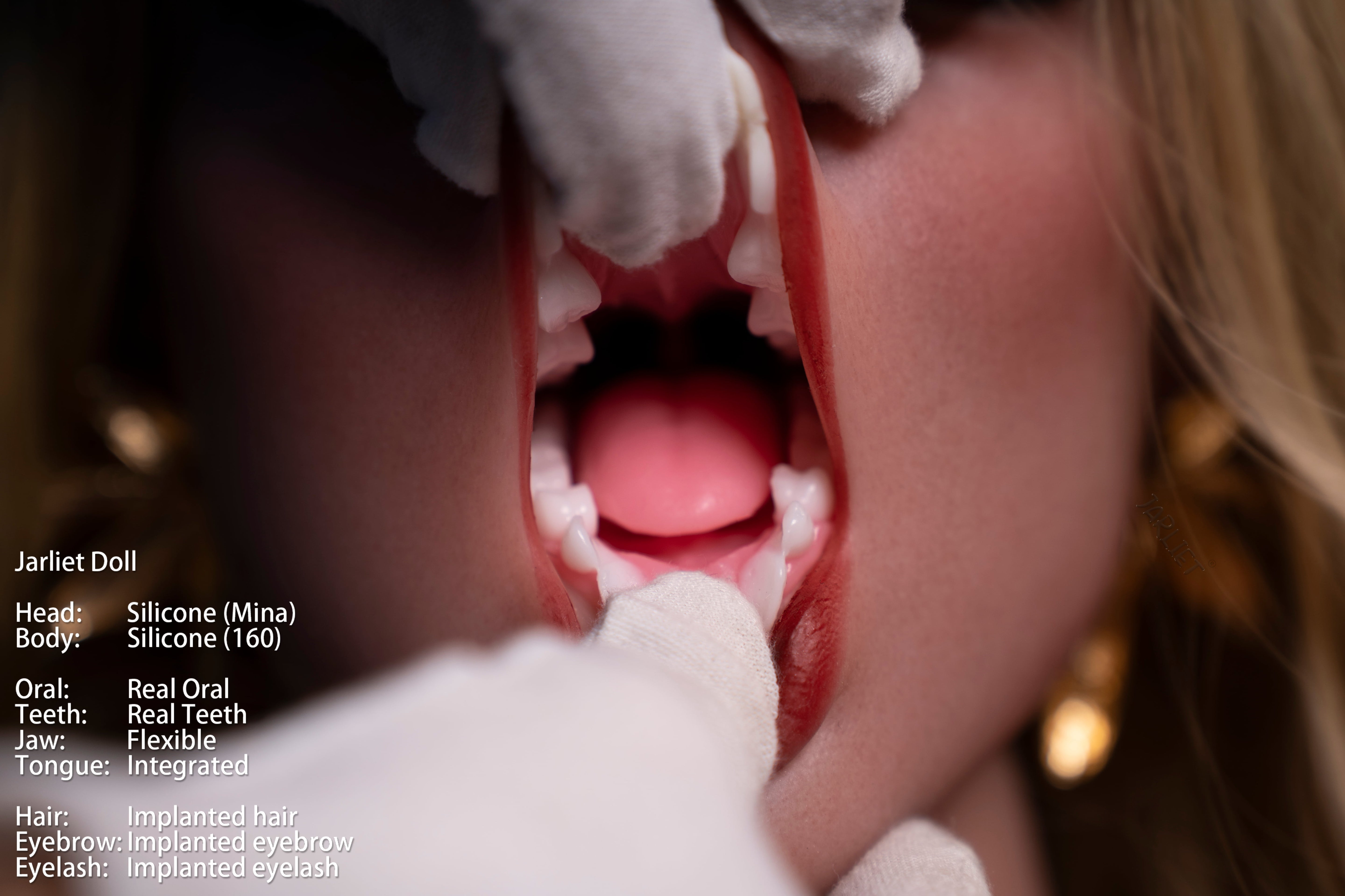 Jarliet | 160cm / 5ft3 Full Silicone Sex Doll with ROS Head – Mina