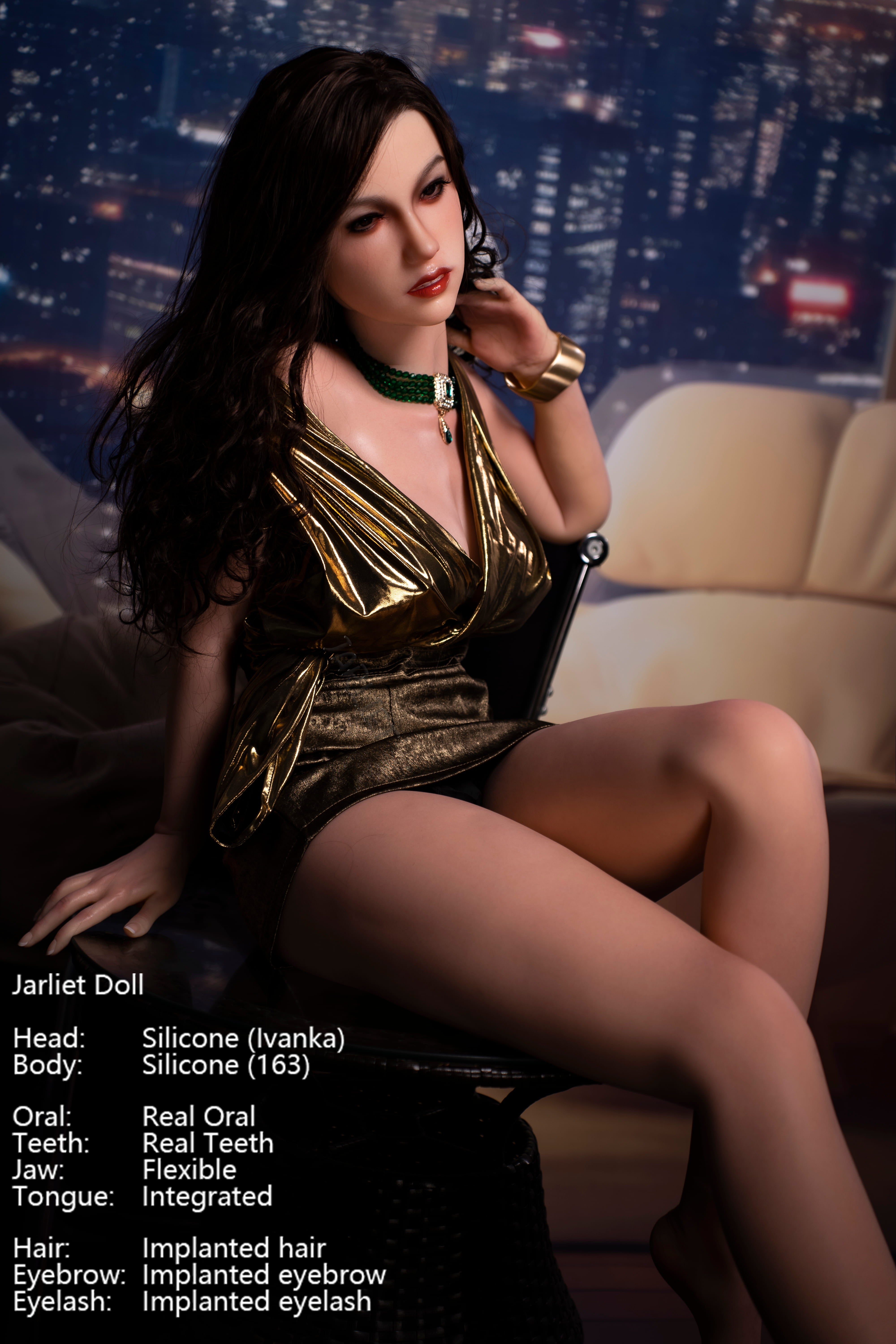 Jarliet | 163cm/5ft4 Full Silicone Sex Doll with ROS Head - Ivanka
