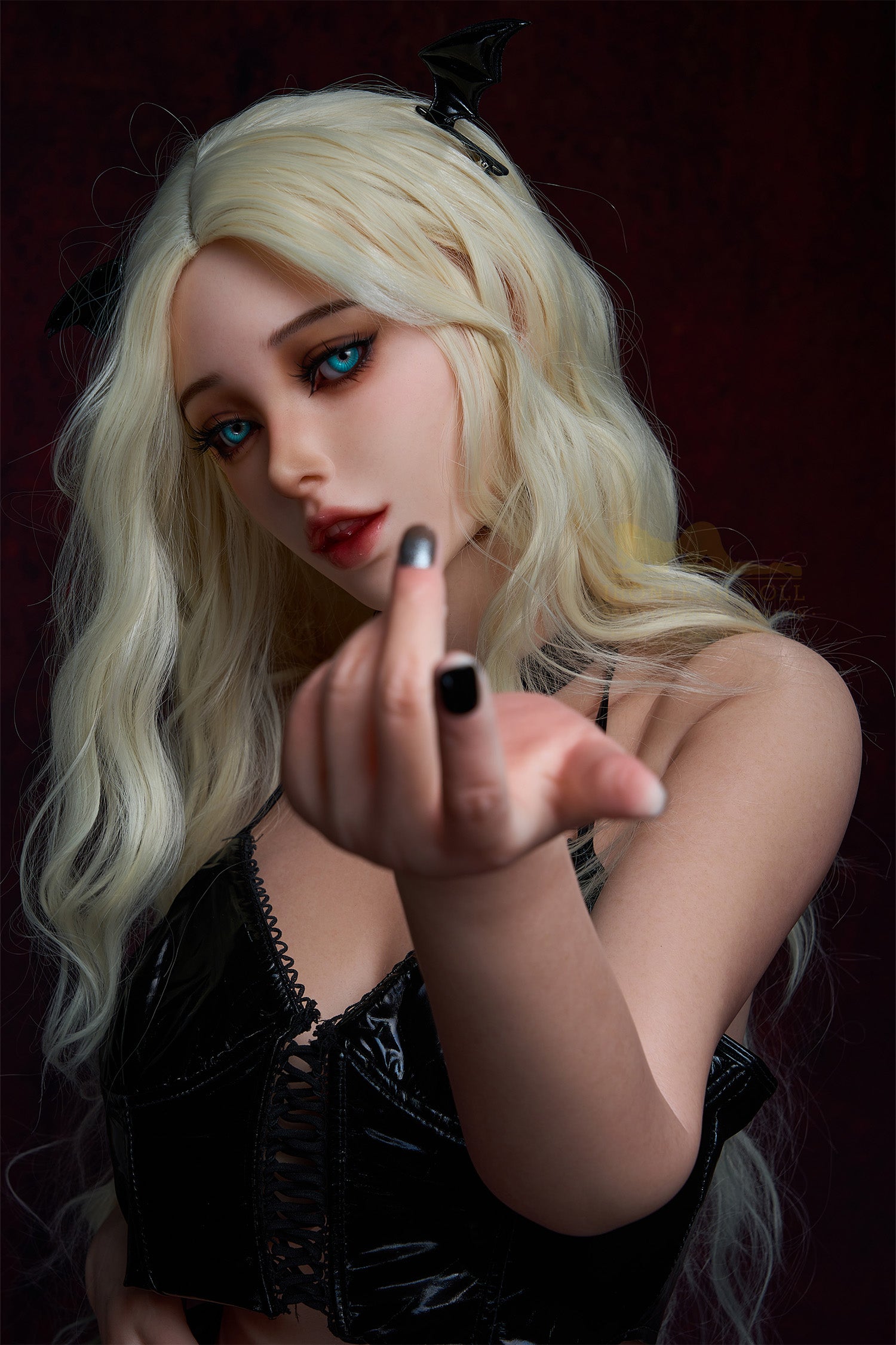 Irontech | 164cm/5ft 4 Full Silicone Halloween Little Devil Sex Doll - Hebe