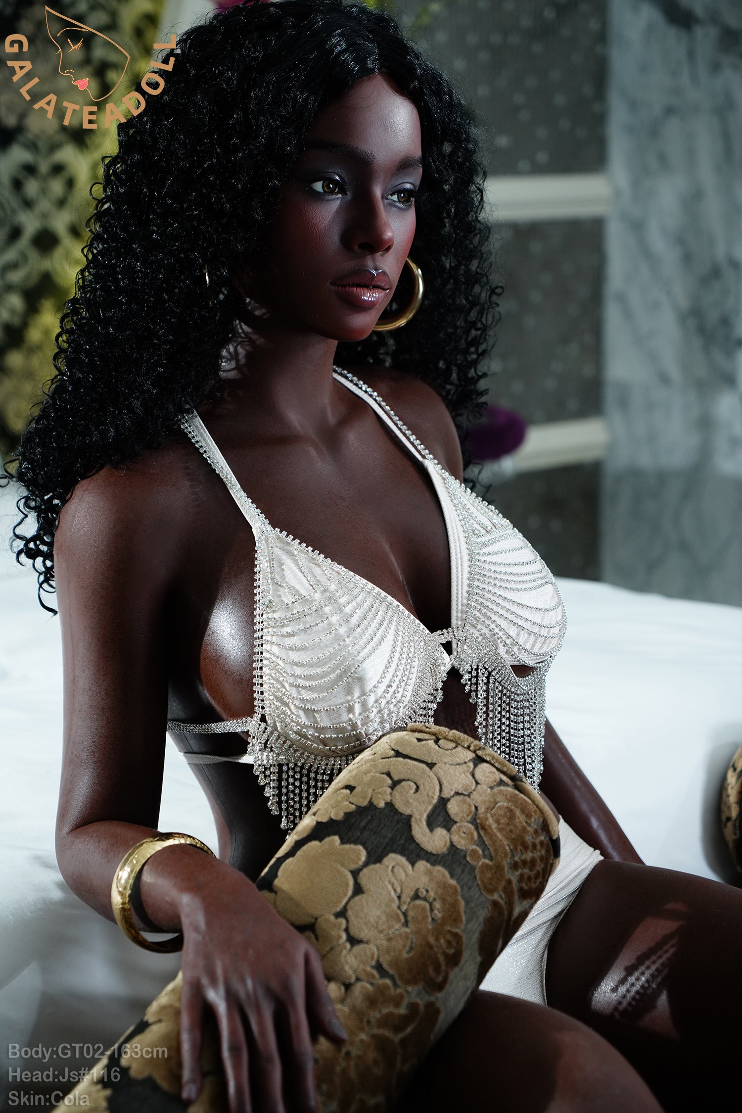 Galatea Doll- 163cm/5ft4 D Cup Full Silicone Movable Jaw Sex Doll- Cola