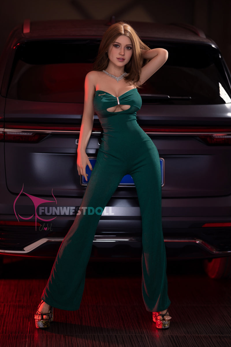 Funwest Doll- US In Stock 155cm(5’1) F Cup Natural Skin TPE Sex Doll- Rose