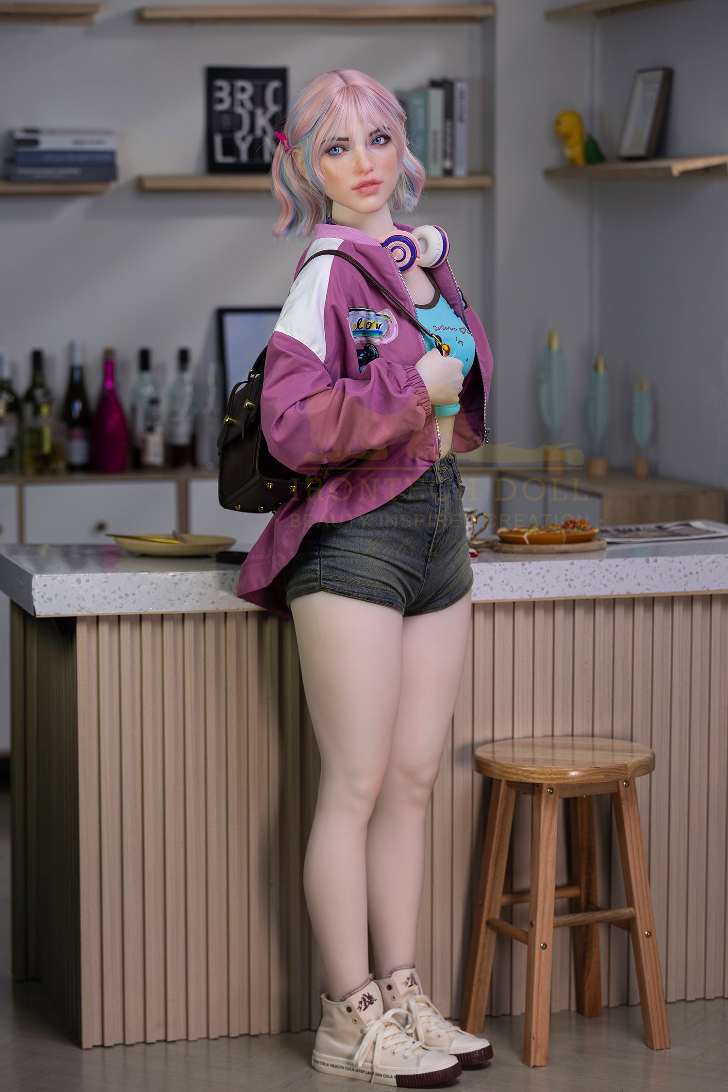 Irontech Doll- 162cm(5ft3) Medium Breast Realistic Lifelike Sex Doll- Olivia