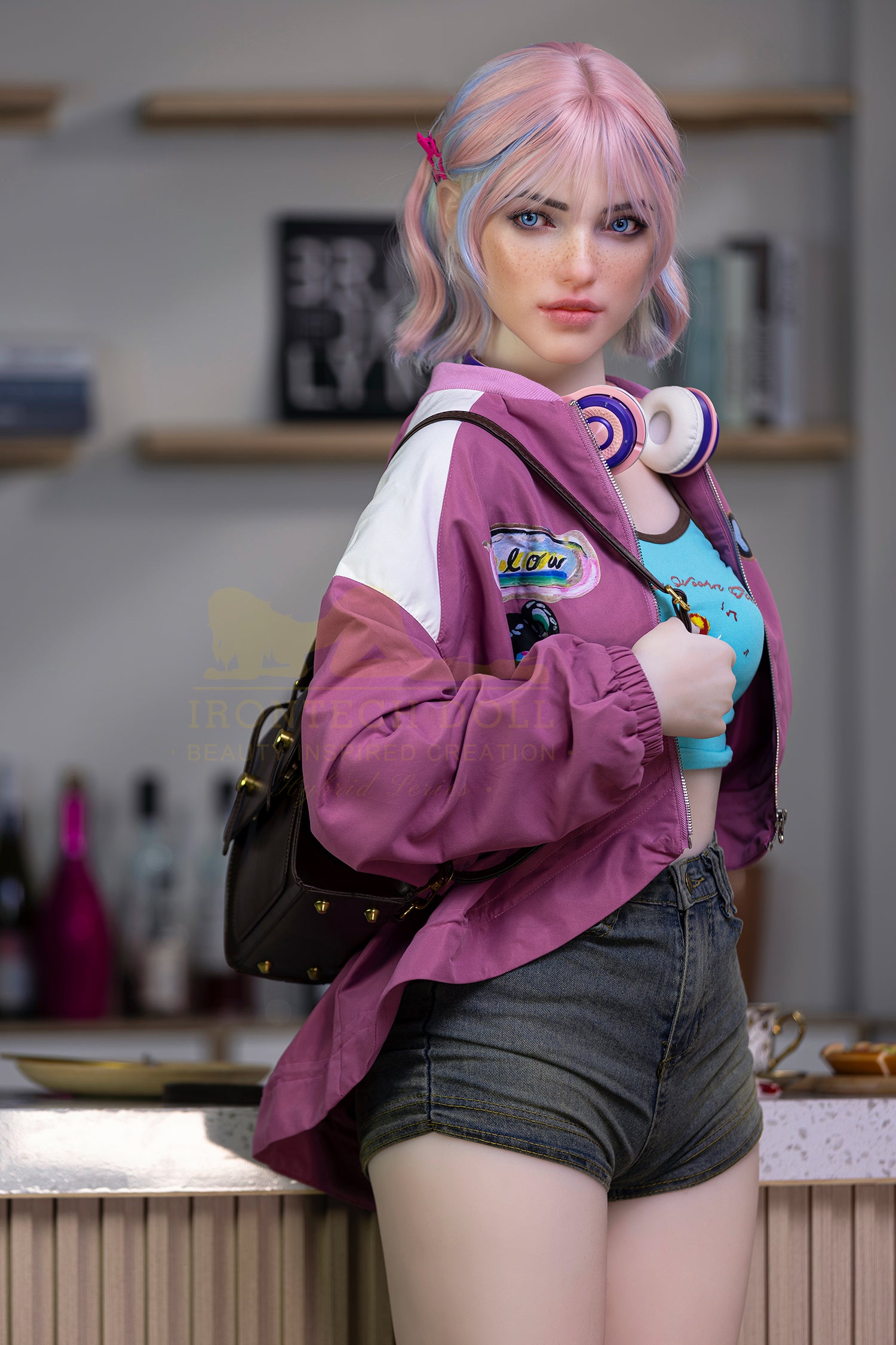 Irontech Doll- 162cm(5ft3) Medium Breast Realistic Lifelike Sex Doll- Olivia