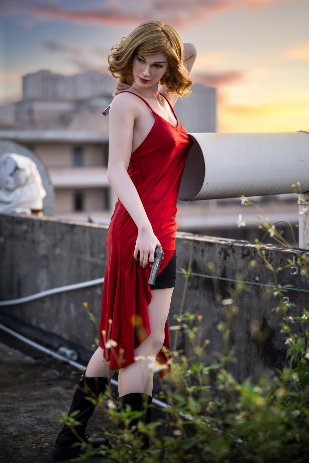 Starpery Doll- 174cm/5ft8 D Cup Full Silicone Sex Doll- Nancy