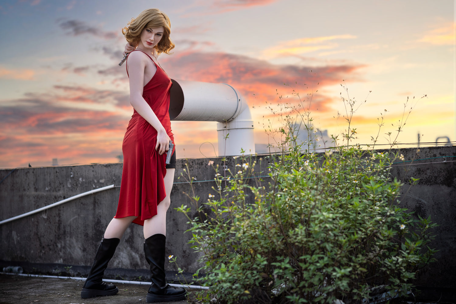 Starpery Doll- 174cm/5ft8 D Cup Full Silicone Sex Doll- Nancy