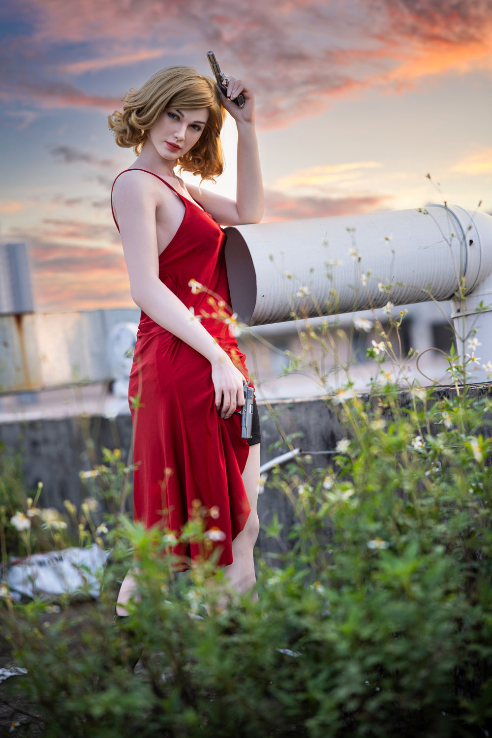 Starpery Doll- 174cm/5ft8 D Cup Full Silicone Sex Doll- Nancy