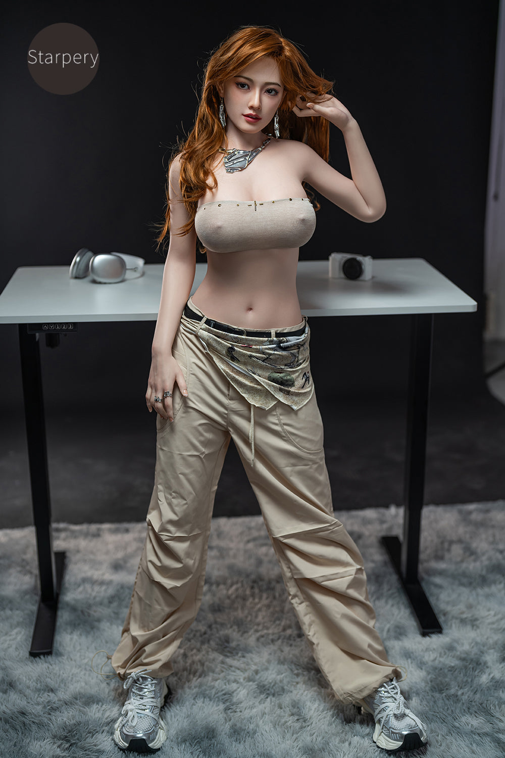 STARPERY Doll | 171cm (5ft 7in) D-Cup Sexye Doll Realistic Silicone Doll – Misa