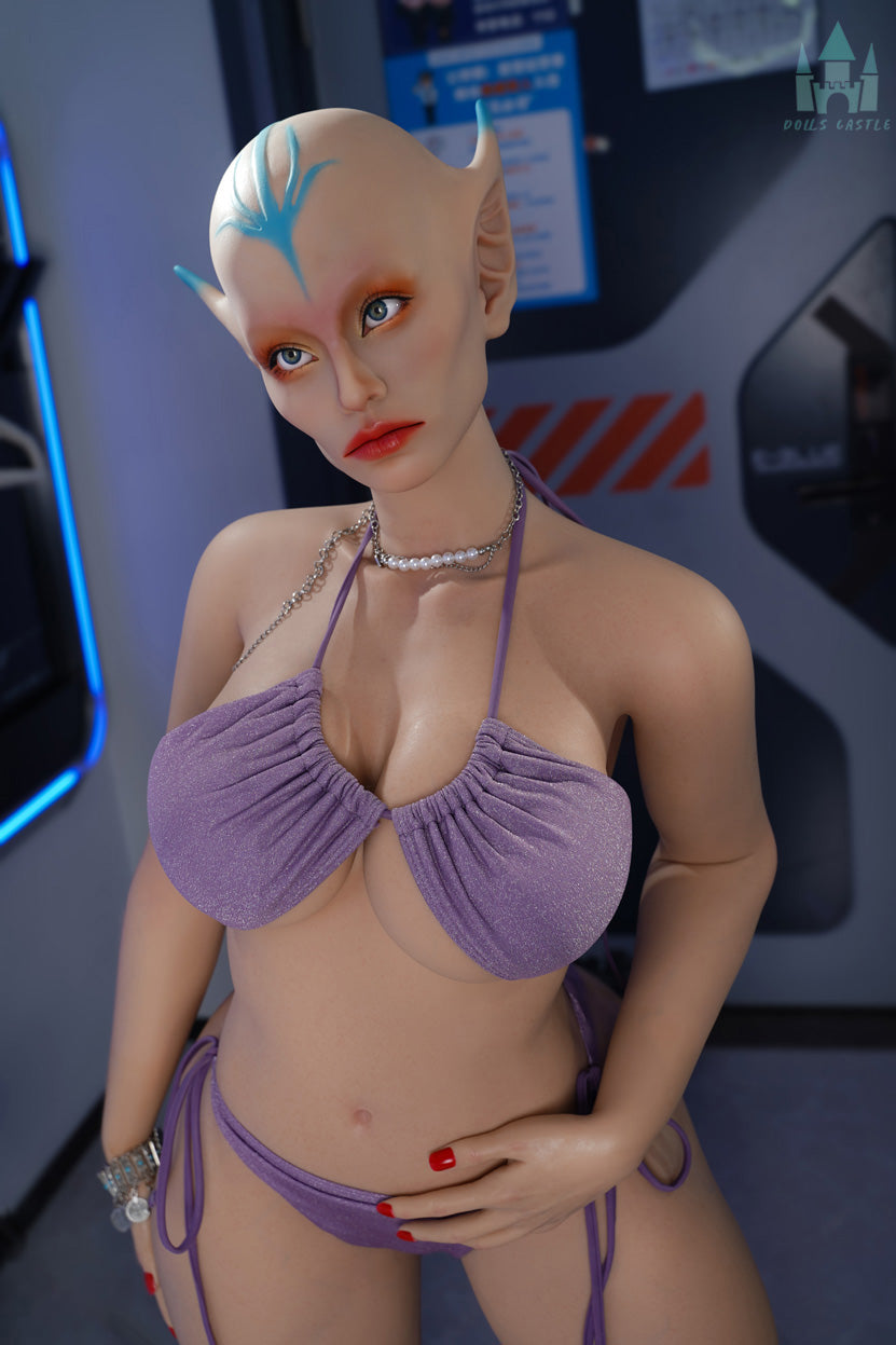 Castle Doll- 153cm(5ft0) Full Silicone G Cup Removable Tail Sex Doll- Jun