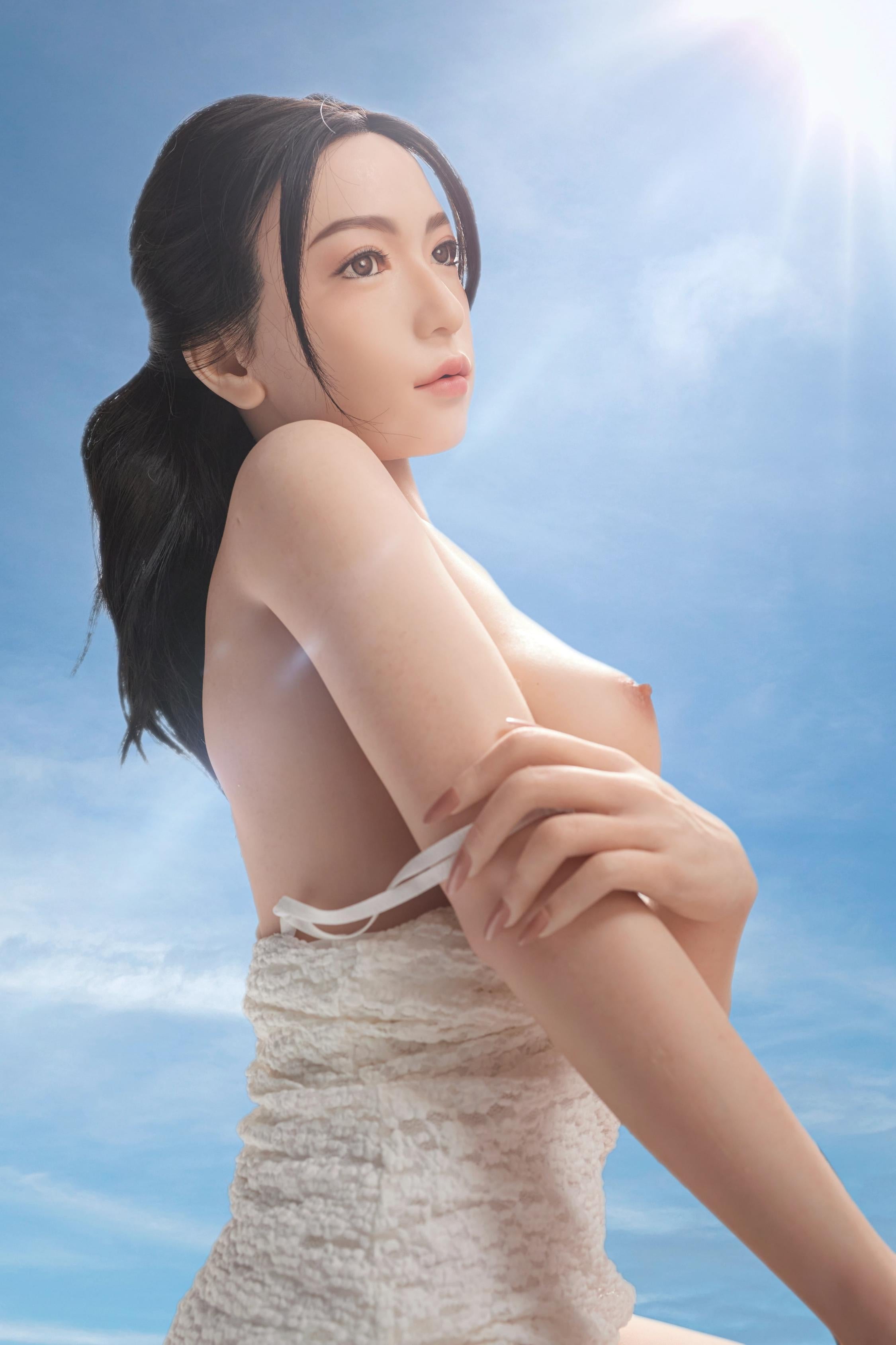 Climax Doll | 158cm (5ft2in) Full Silicone Sexy Doll for Men Slim Petite Sex Dolls – Mayu