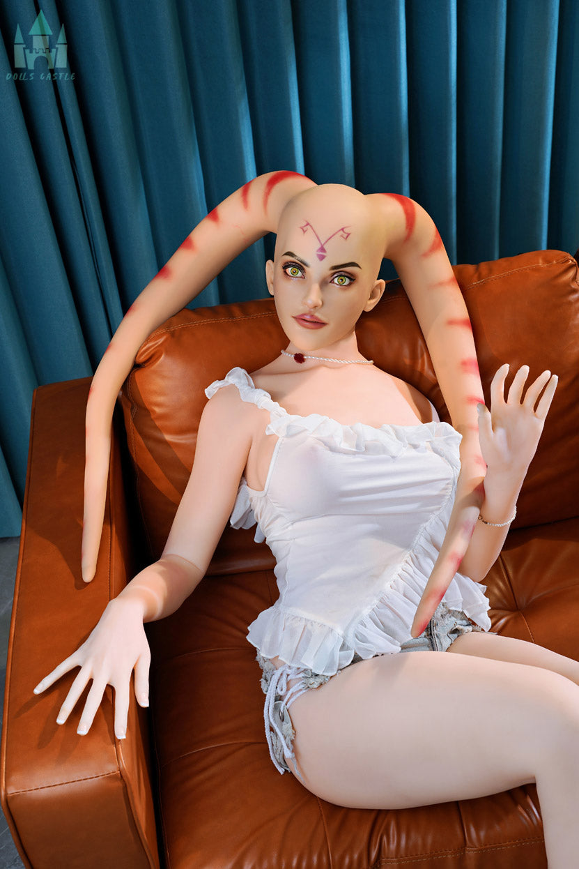 Dolls Castle | 165cm/5ft5 F-cup Silicone Head Sex Doll- Elisabeth