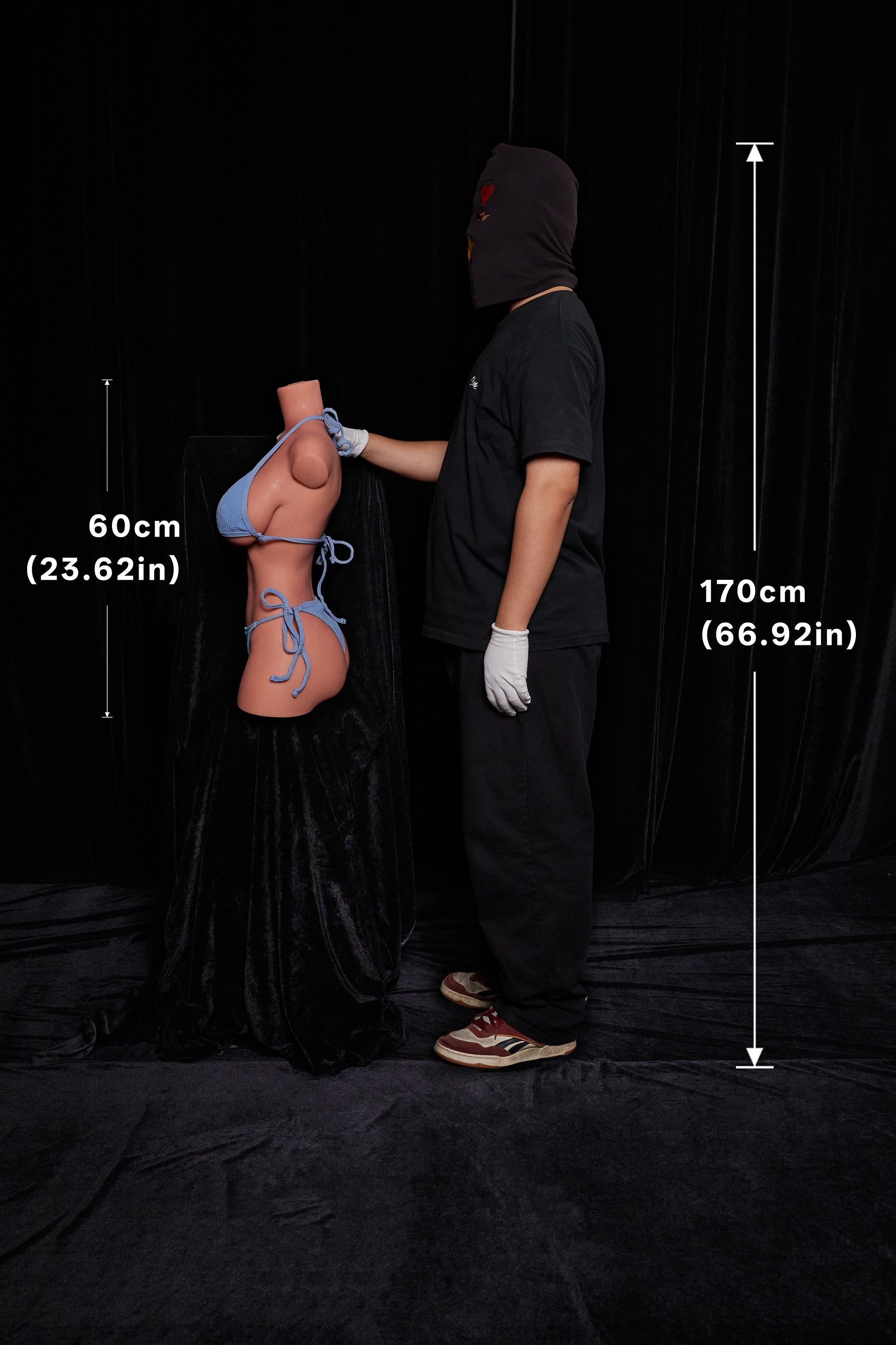 Climax Doll | 60cm/2ft0 E Cup Full Silicone Torso Doll ULW 662