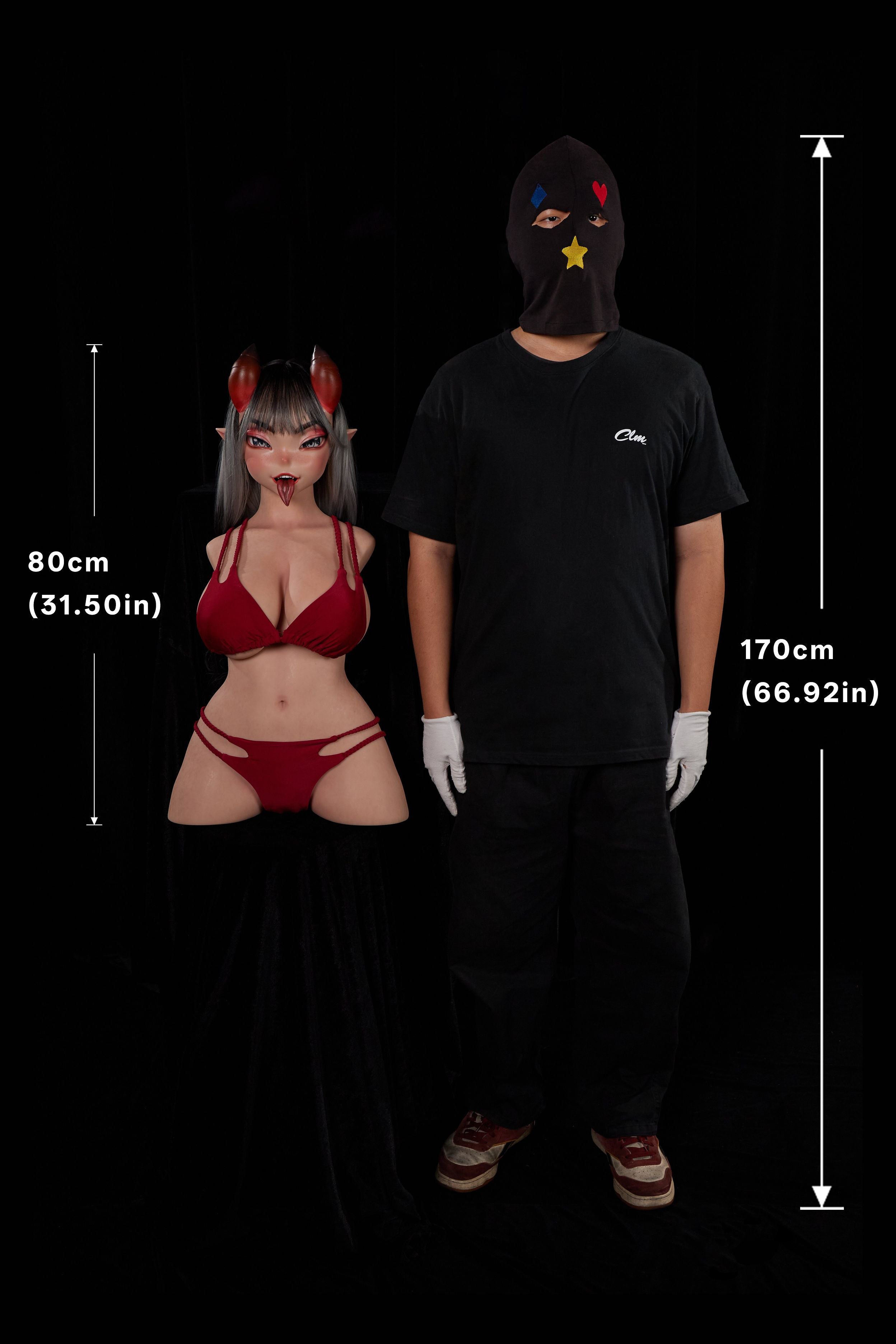 Climax Doll | 100cm/3ft3 G Cup Full Silicone Torso Sex Doll - Meru