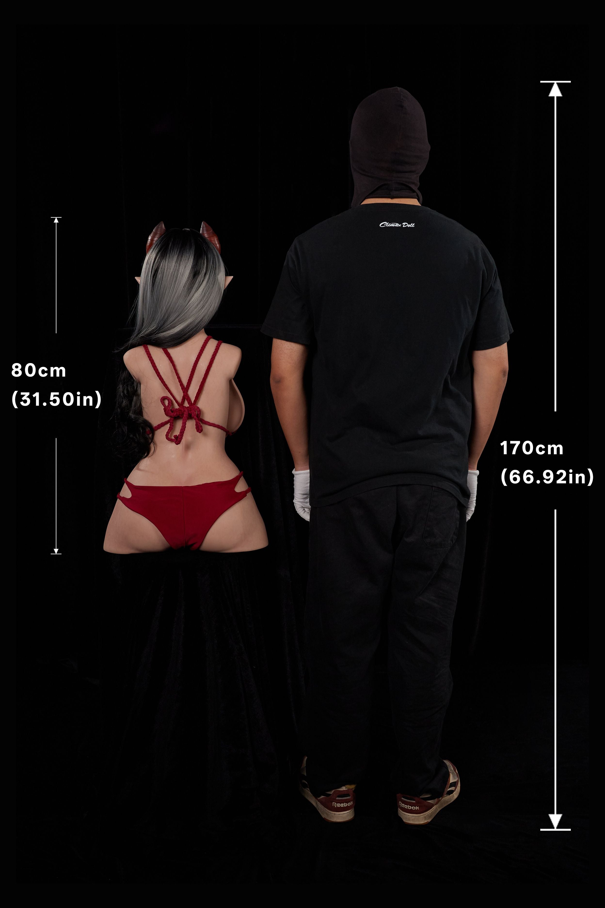 Climax Doll | 100cm/3ft3 G Cup Full Silicone Torso Sex Doll - Meru