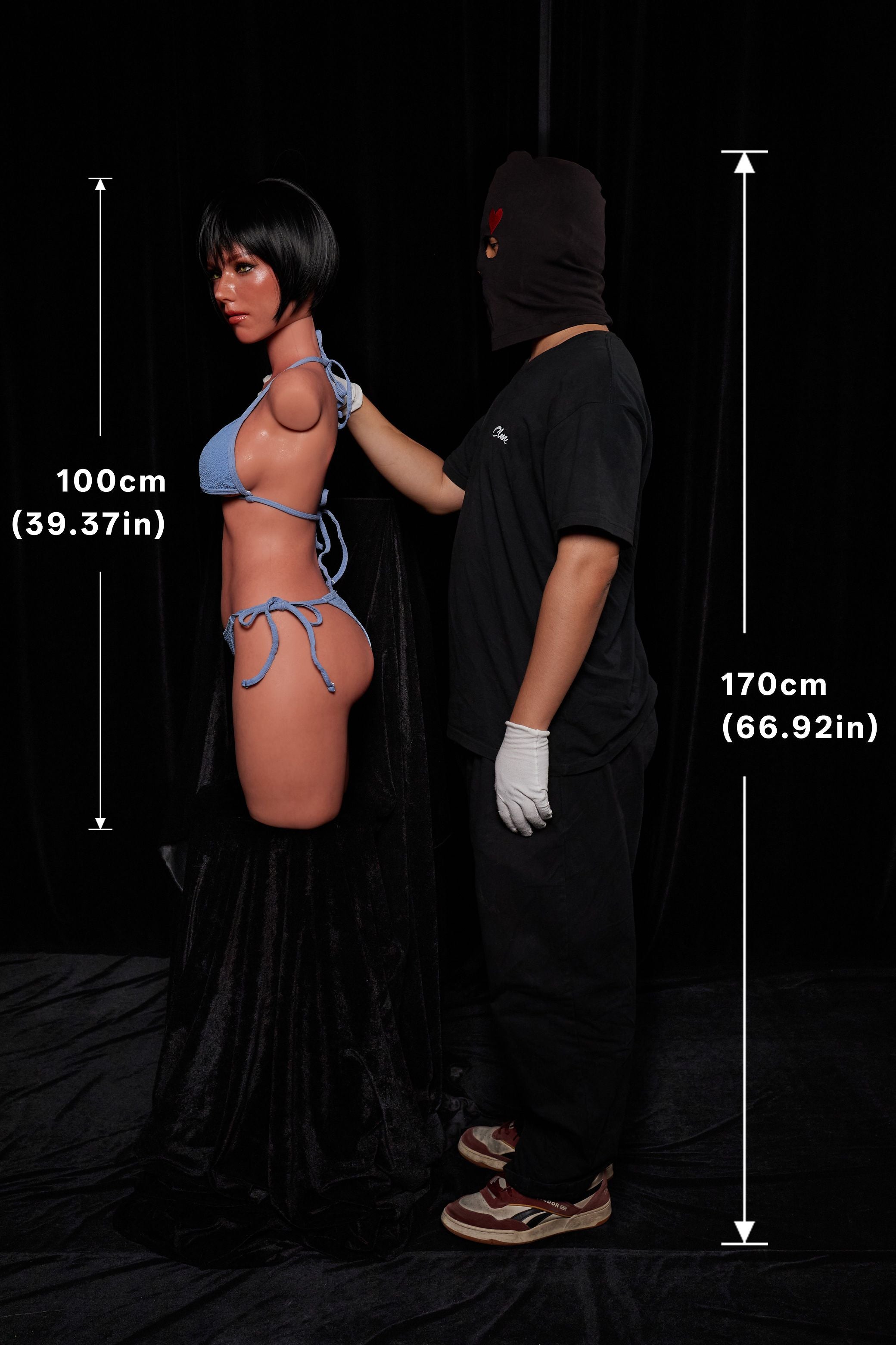 Climax Doll | 100cm / 3ft3 Curvy Full Silicone Torso Doll ULW882 – Livia