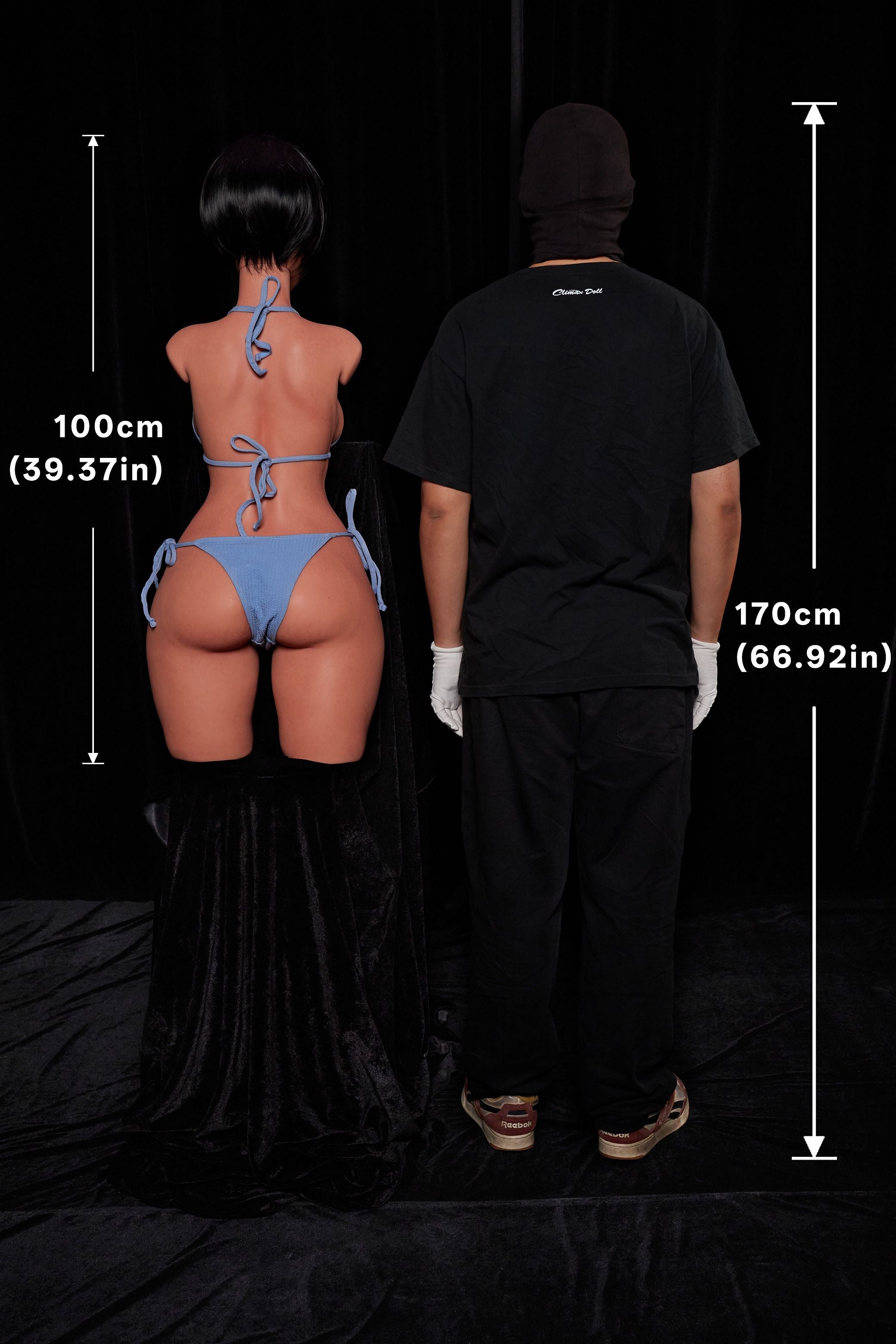 Climax Doll | 100cm / 3ft3 Curvy Full Silicone Torso Doll ULW882 – Livia