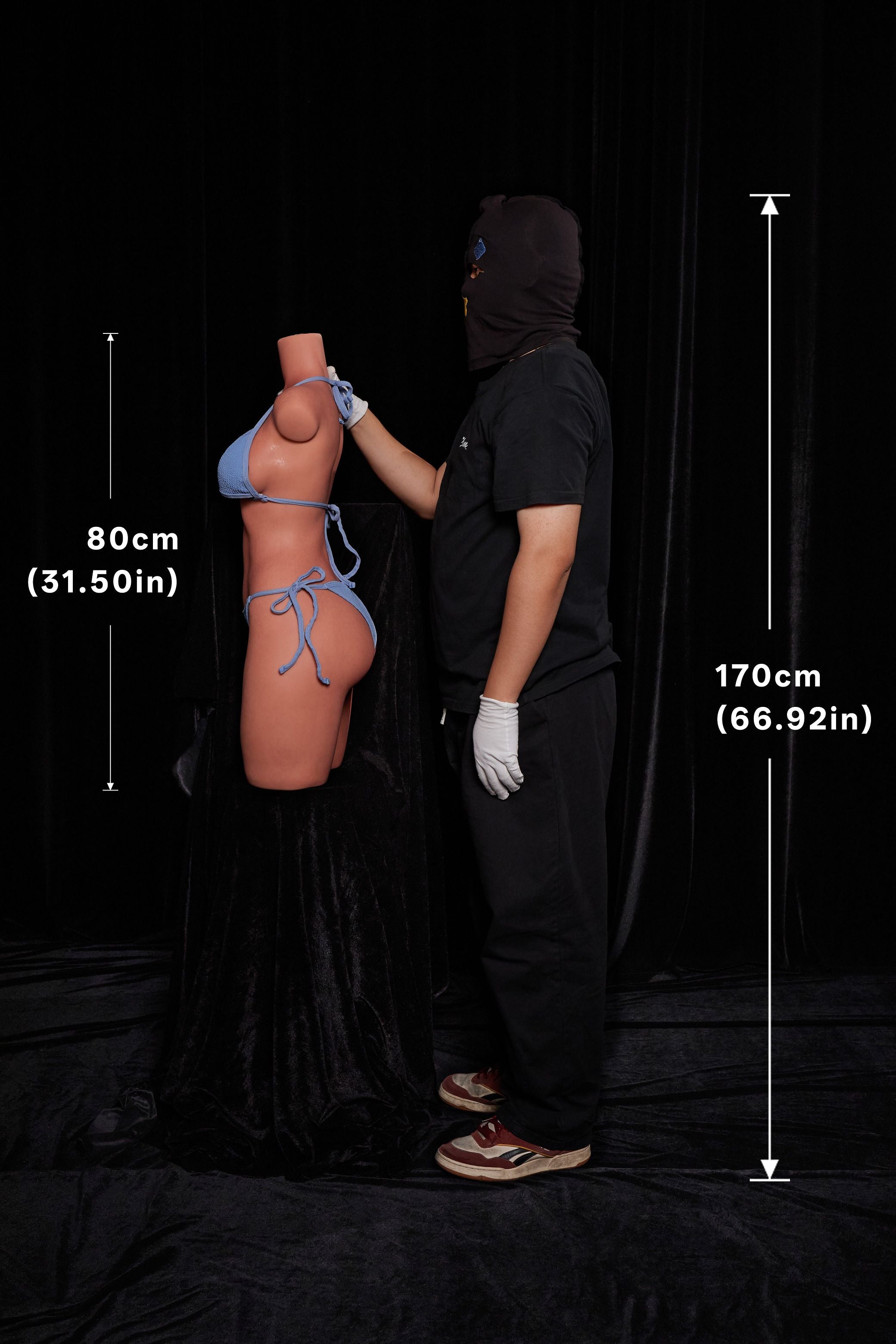 Climax Doll | 80cm / 2ft7 Full Silicone Torso Doll Without Head – ULW 882