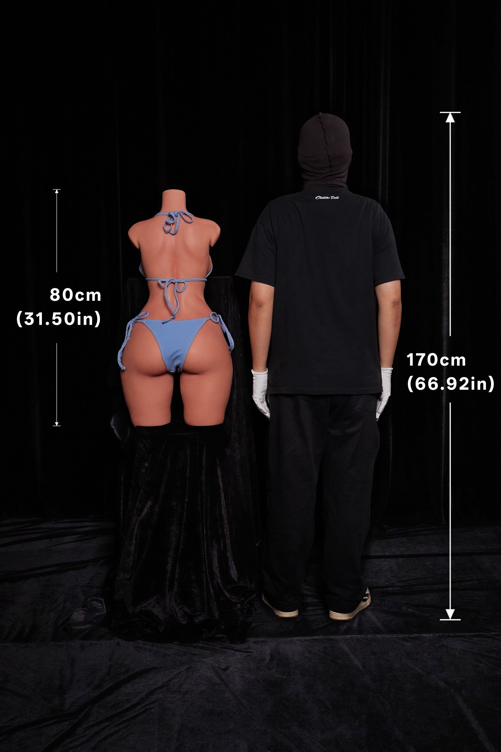 Climax Doll | 80cm / 2ft7 Full Silicone Torso Doll Without Head – ULW 882