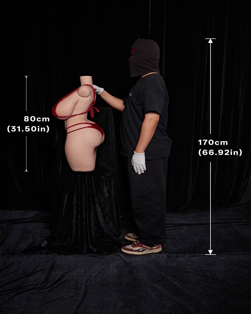 Climax Doll | 80cm / 2ft7 Curvy Silicone Torso Sex Doll – ULW 884