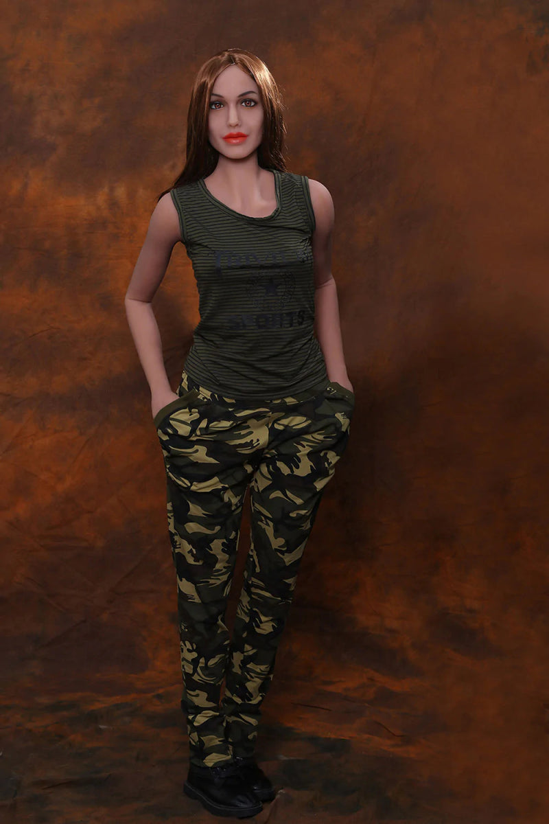 160cm (5' 3") Real Life Lifelike Small Chest Muscle Sex Doll - Evangeline - SuperLoveDoll