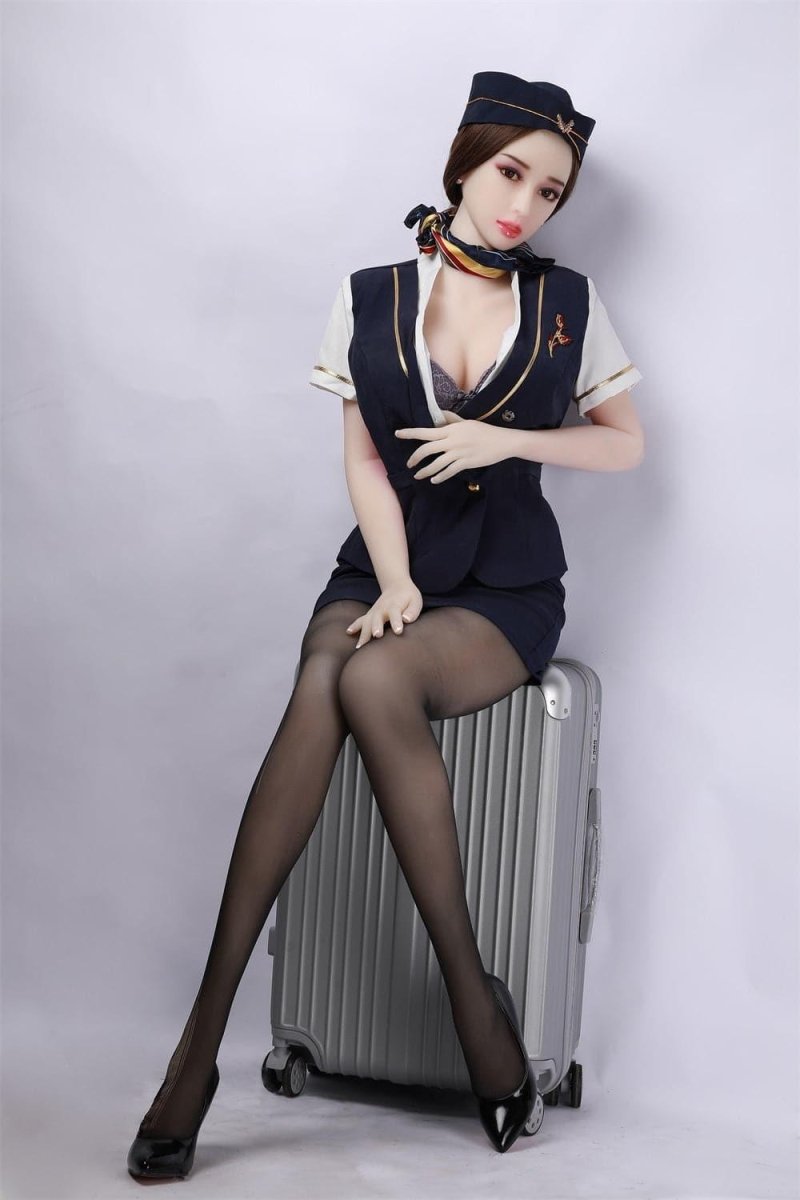 163cm (5' 4") D-Cup Mature Airline Stewardess Sex Doll - Hulda - SuperLoveDoll