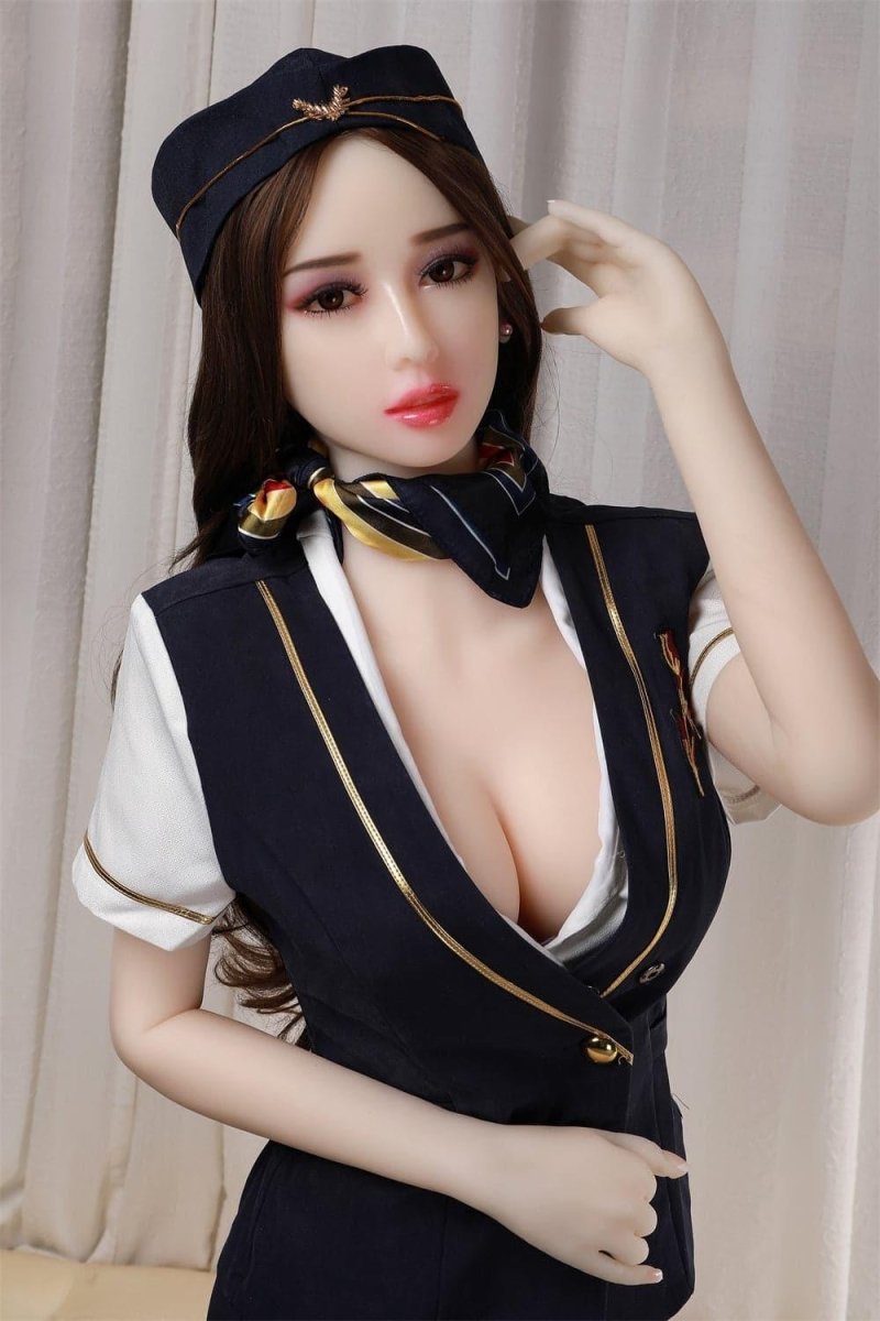 163cm (5' 4") D-Cup Mature Airline Stewardess Sex Doll - Hulda - SuperLoveDoll
