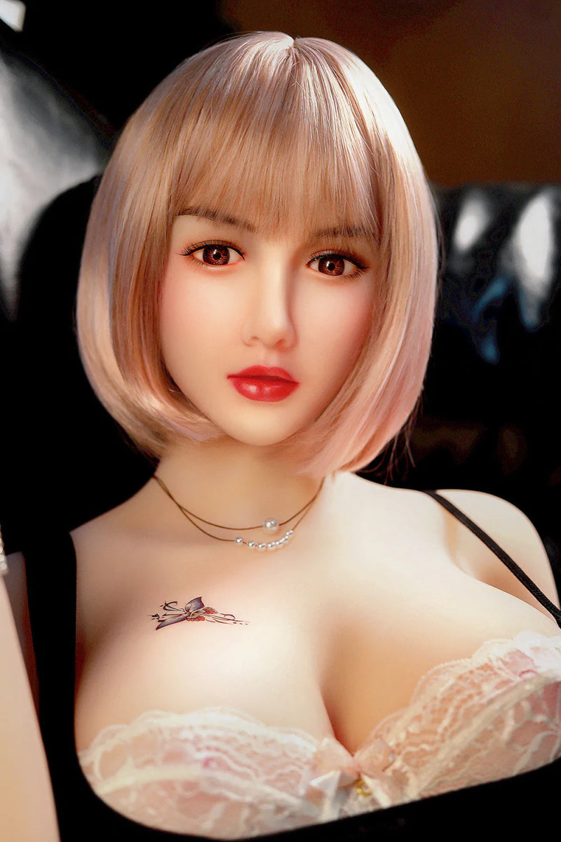 165cm (5' 5") Asian Korean Pink Short Hair Sex Doll - Jessie - SuperLoveDoll