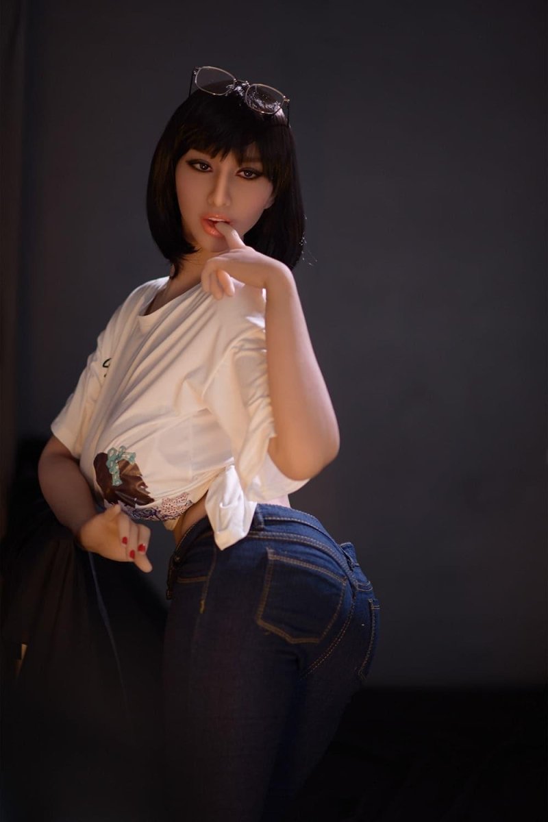 6YE | 163cm (5' 4") J-Cup Big Tits Big Butt Black Short Hair Sex Doll - Suzanne - SuperLoveDoll