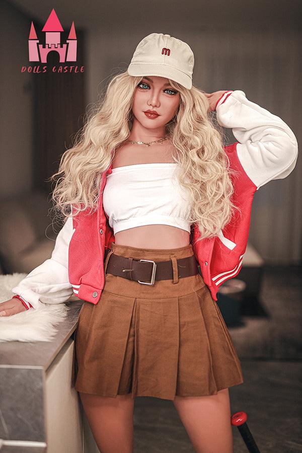 Dolls Castle | 163cm Blonde Skinny Small Boobs Sex Doll - Garin - SuperLoveDoll