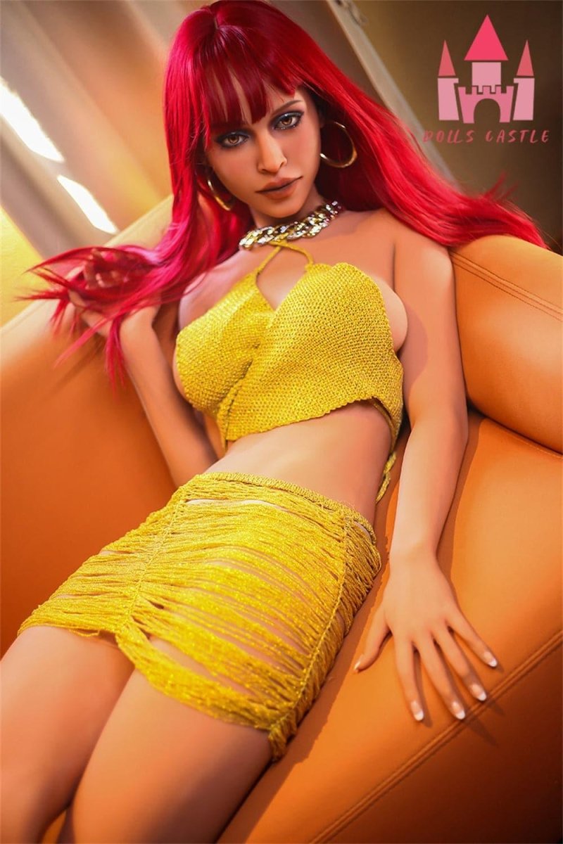 Dolls Castle | 170cm/5ft7 E-cup Redhair Tall Big Boobs Sex Doll - SuperLoveDoll