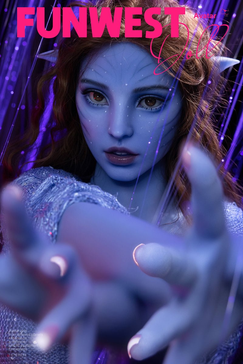 FunWest Doll -157cm G Cup Blue Sex Doll - Kylie - SuperLoveDoll