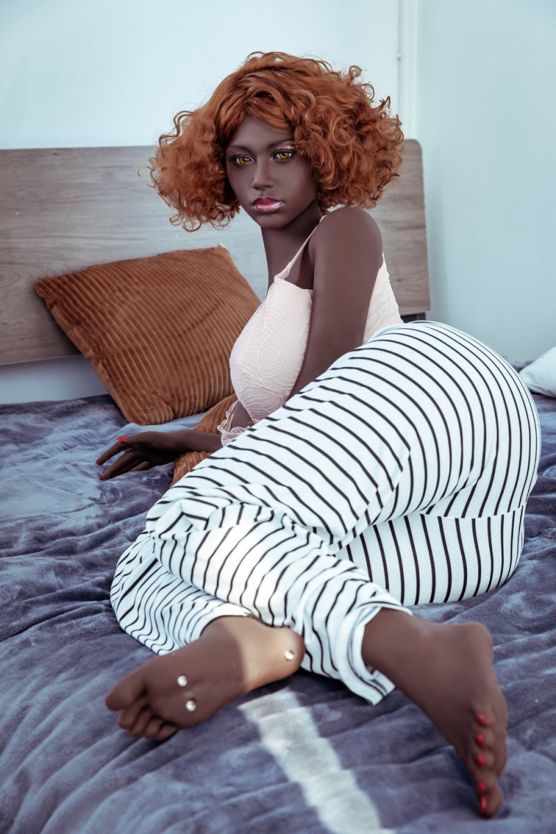 Galaxy Dolls | 158cm (5' 2") H-cup Black skin Sex Doll - Echo - SuperLoveDoll