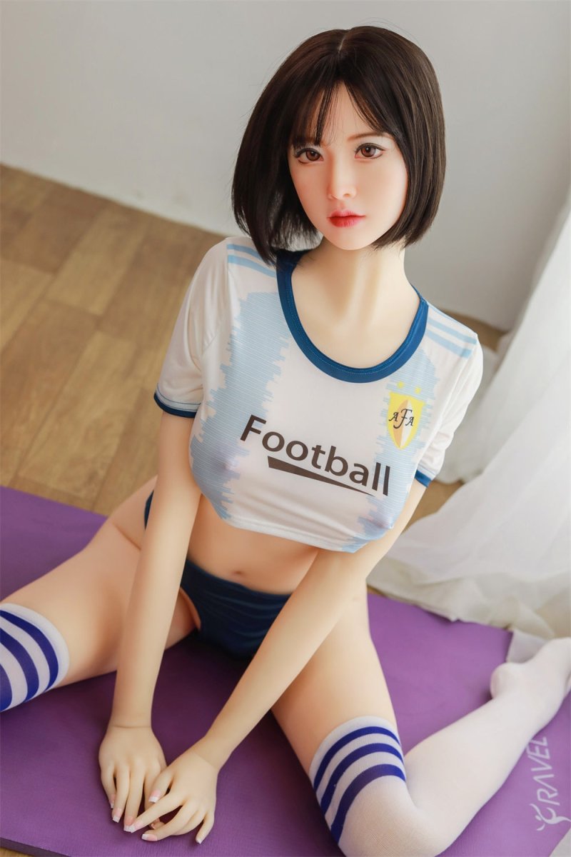 Super Love Doll | US In Stock 165cm/5.41ft Big Breast Brown Eyes Brown Short Hair Sex Doll - SuperLoveDoll