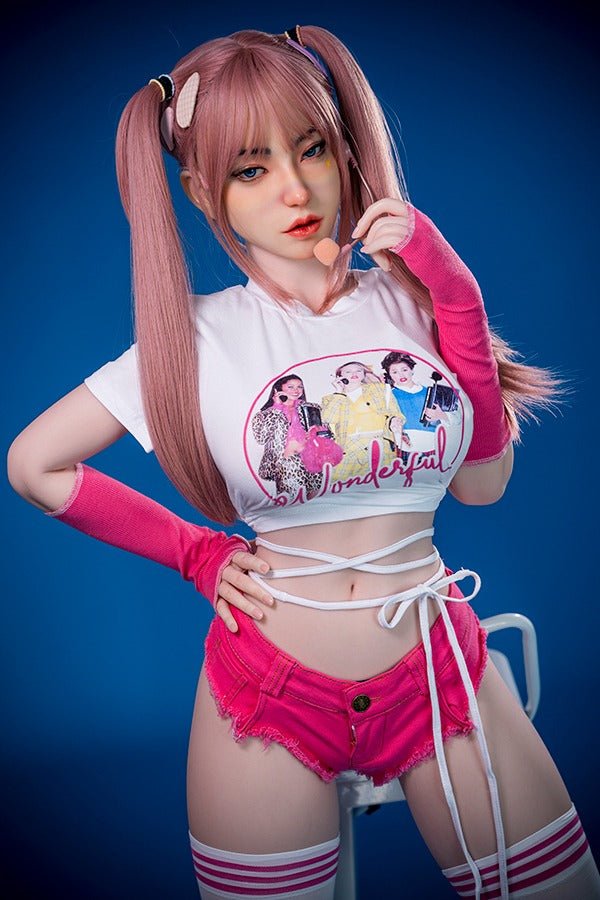 SY Doll | 163cm/5FT4 Pink Cute Full Silicone Sex Doll - Lydia - SuperLoveDoll