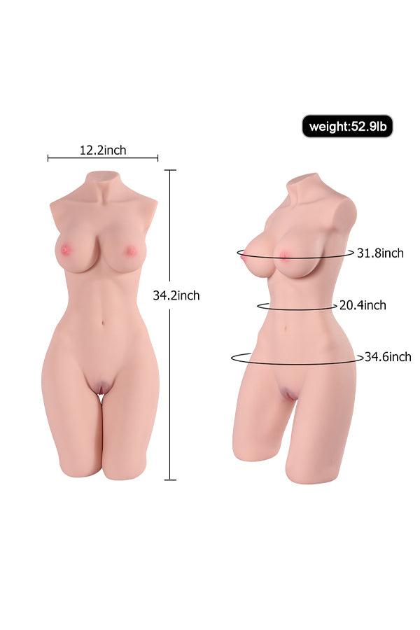 US In Stock | 52.9lb Real Female Reproductive Sex Torso - Erica - SuperLoveDoll