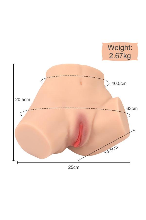 US In Stock | 5lb Realistic Sexy Hip Butt Sex Torso - Eva - SuperLoveDoll