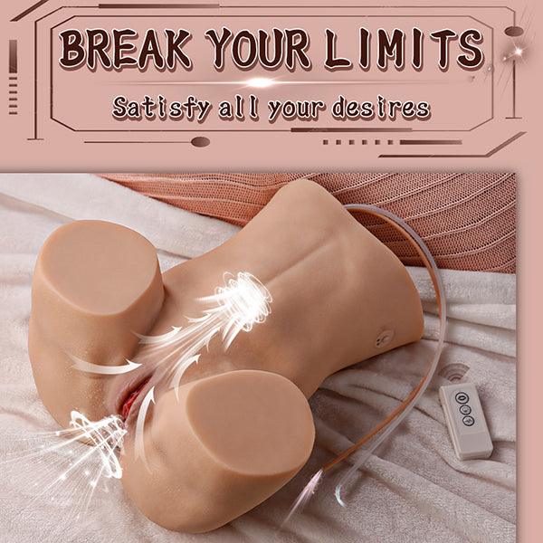 US In Stock | Electric Sucking Vibrator Sex Torso - Daphne - SuperLoveDoll