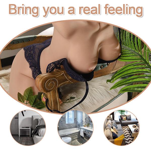 US In Stock | Realistic Medium Boobs Sex Torso - Isabella - SuperLoveDoll