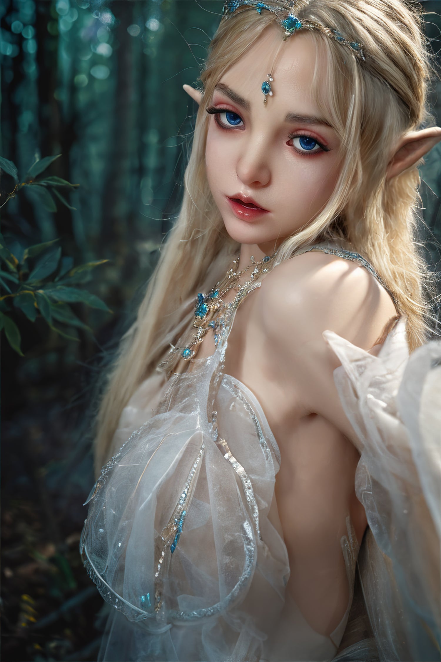 SY Doll- 150cm Full Silicone Elf Sex Doll ROS Head - Iris