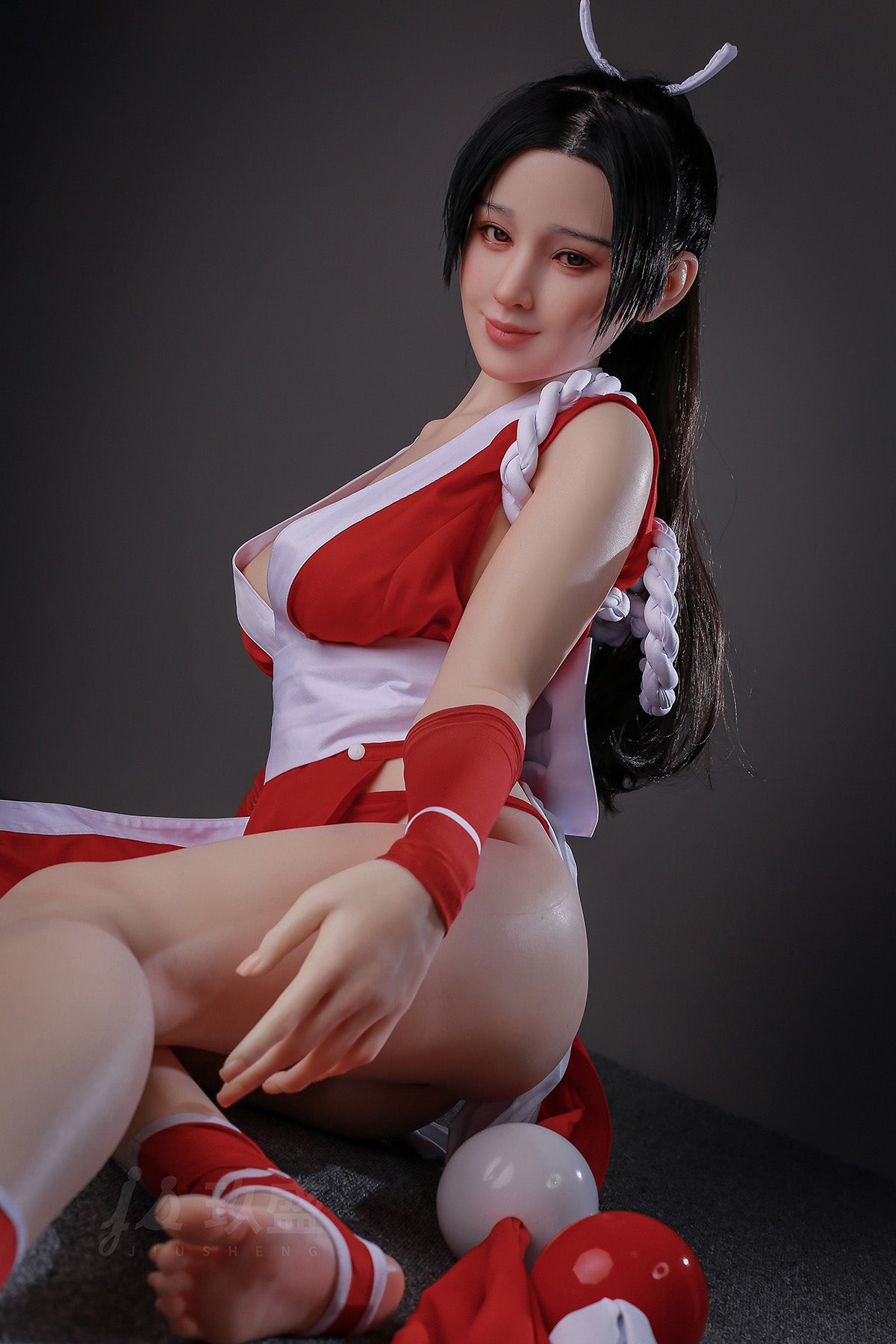 Jiusheng Doll- 158cm(5ft2) D Cup Full Silicone Cos Mai Shiranui Sex Doll- Pamela